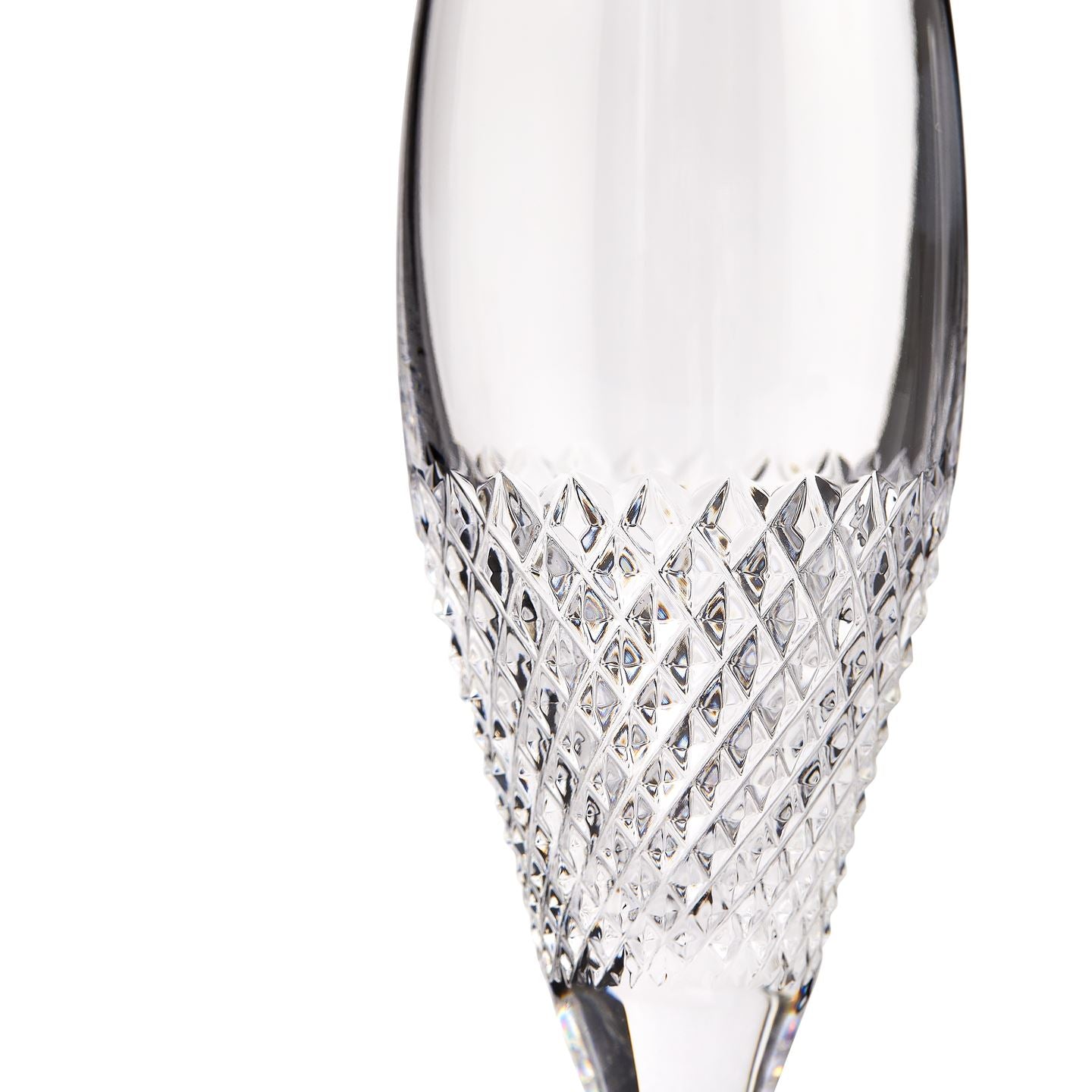 Vera Wang Diamond Mosaic Flute Pair, Set of 2