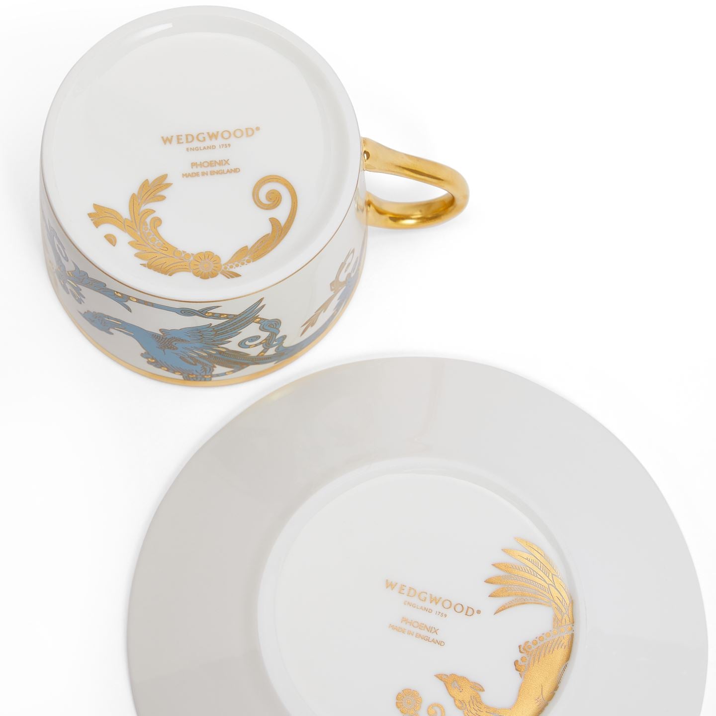 Phoenix Teacup & Saucer