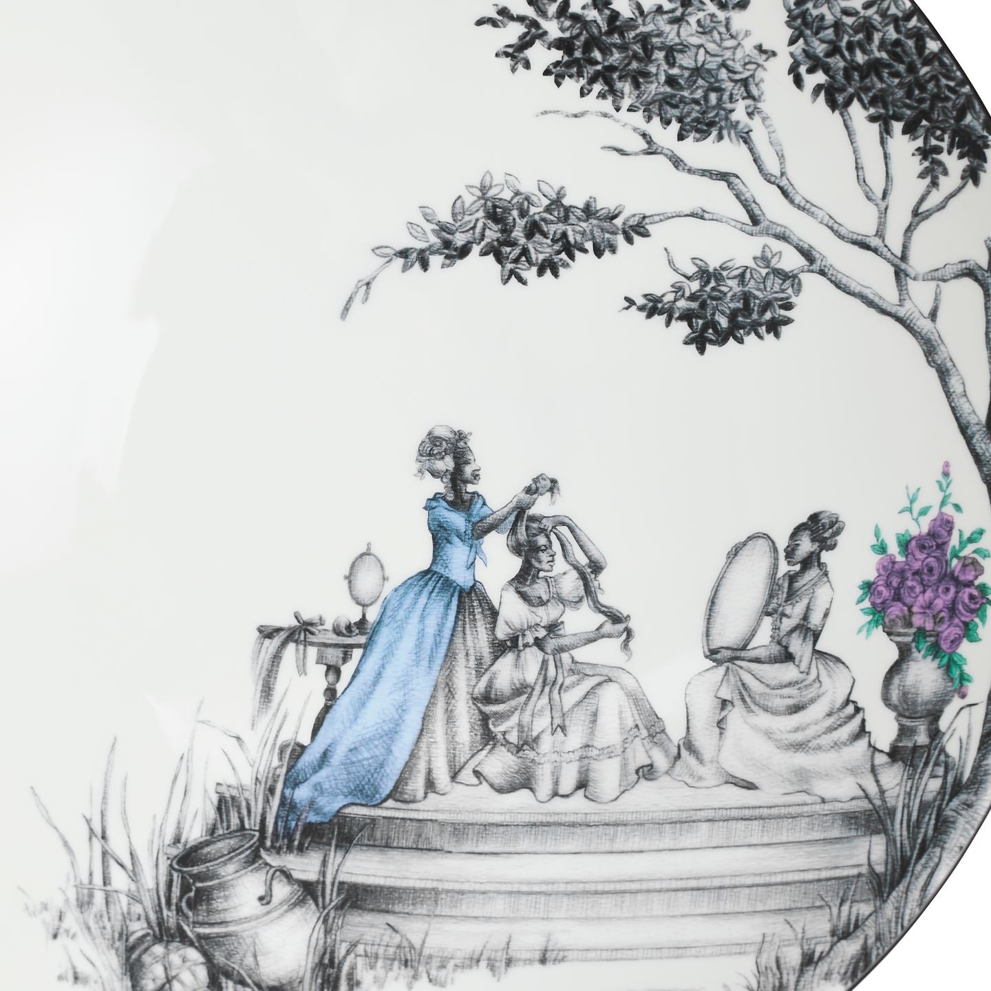Sheila Bridges Vanity Serving Bowl | Wedgwood