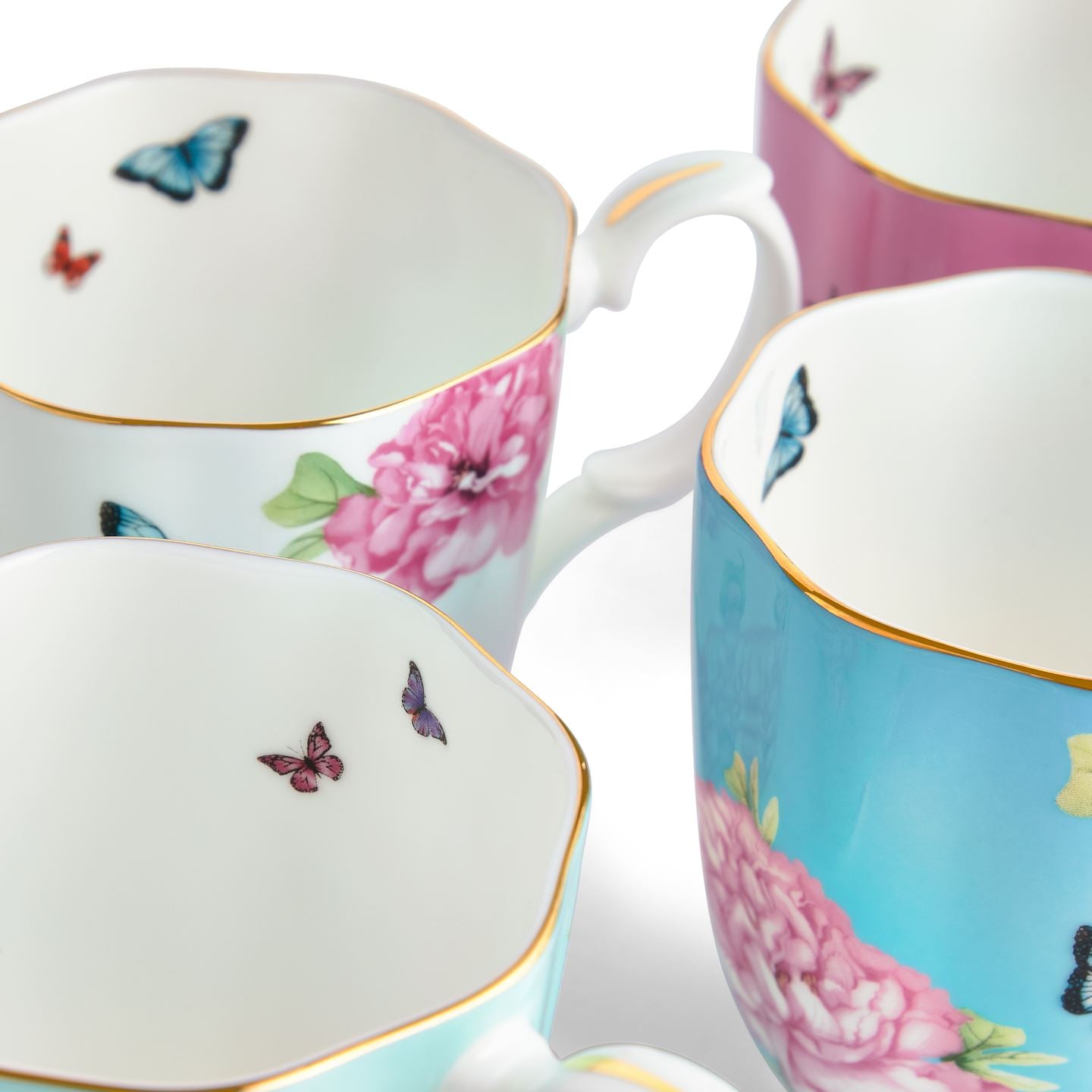 Royal Albert Miranda Kerr Friendship Mug, Mixed Set of 4