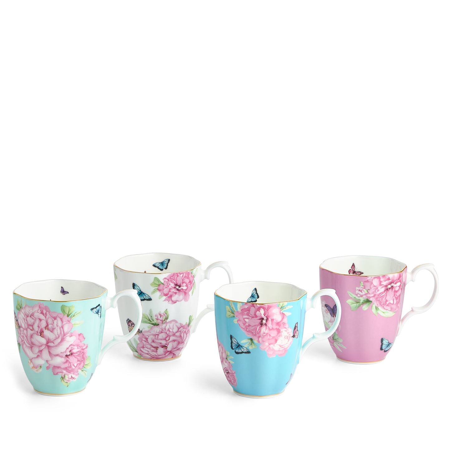 Royal Albert Miranda Kerr Friendship Mug, Mixed Set of 4