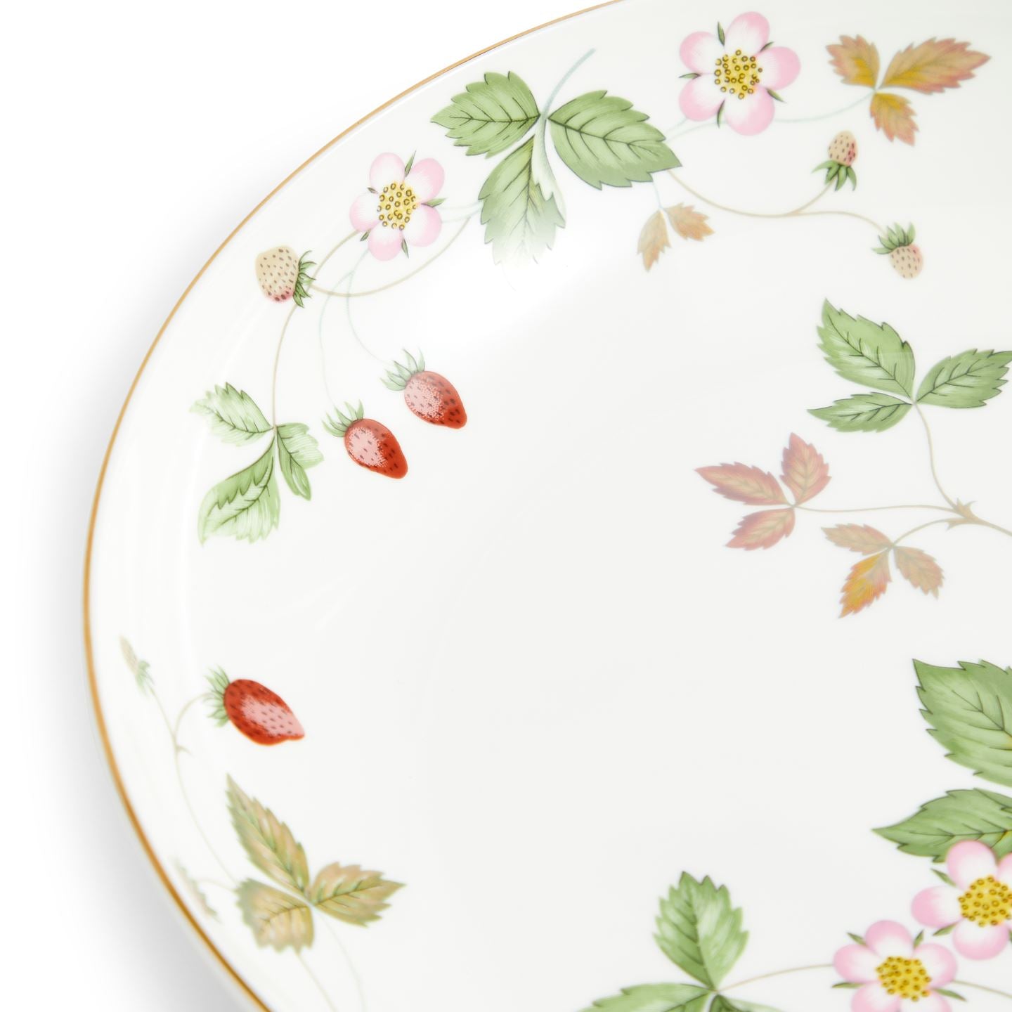 Wild Strawberry Gold Pasta Bowl | Wedgwood