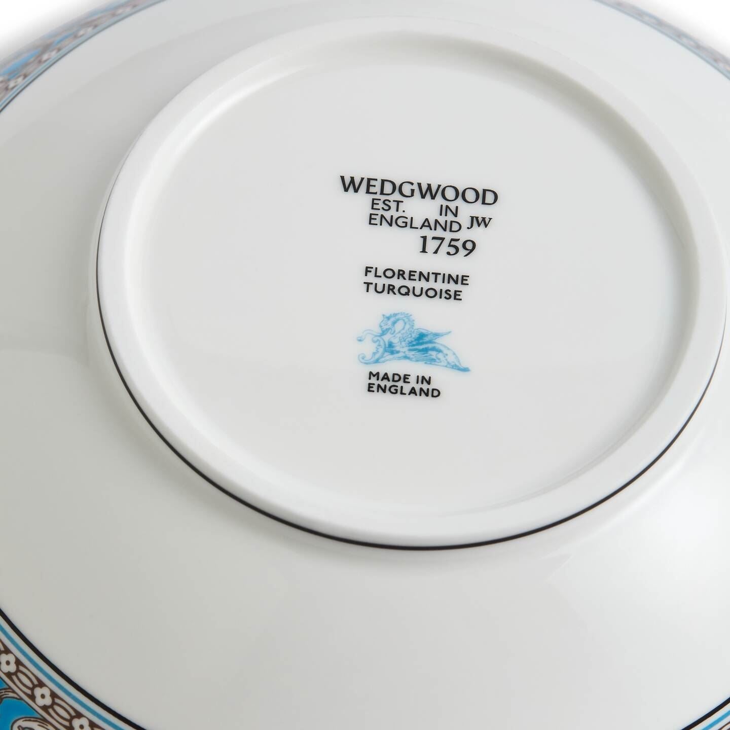Florentine Turquoise Cereal Bowl Large | Wedgwood
