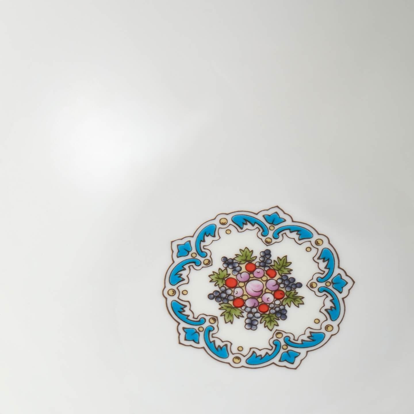 Florentine Turquoise Cereal Bowl Large