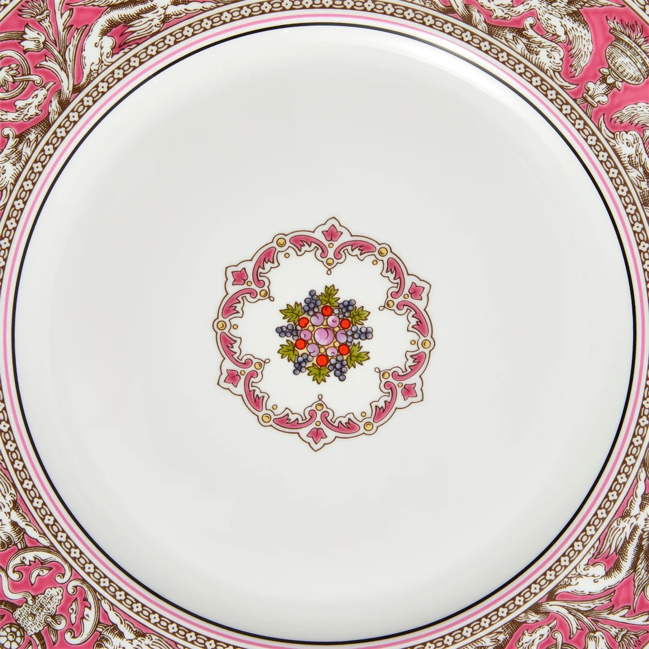 Florentine Fuchsia Dinner Plate