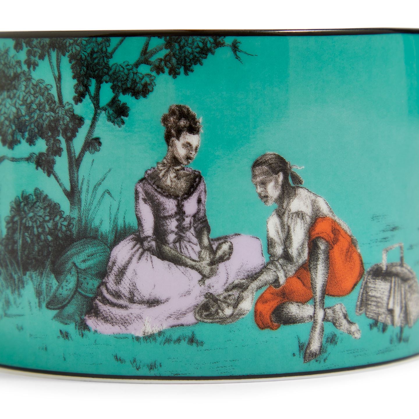 Sheila Bridges Teacup & Saucer Picnic