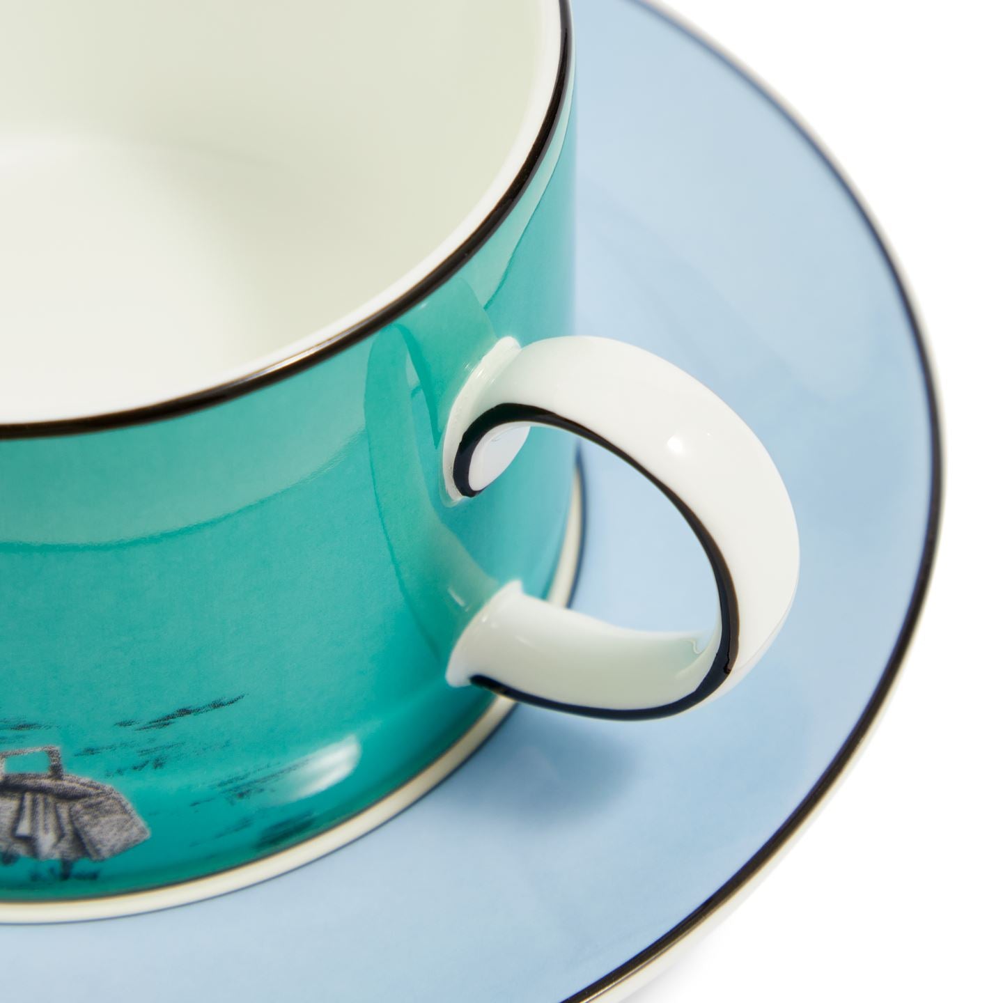 Sheila Bridges Teacup & Saucer Picnic