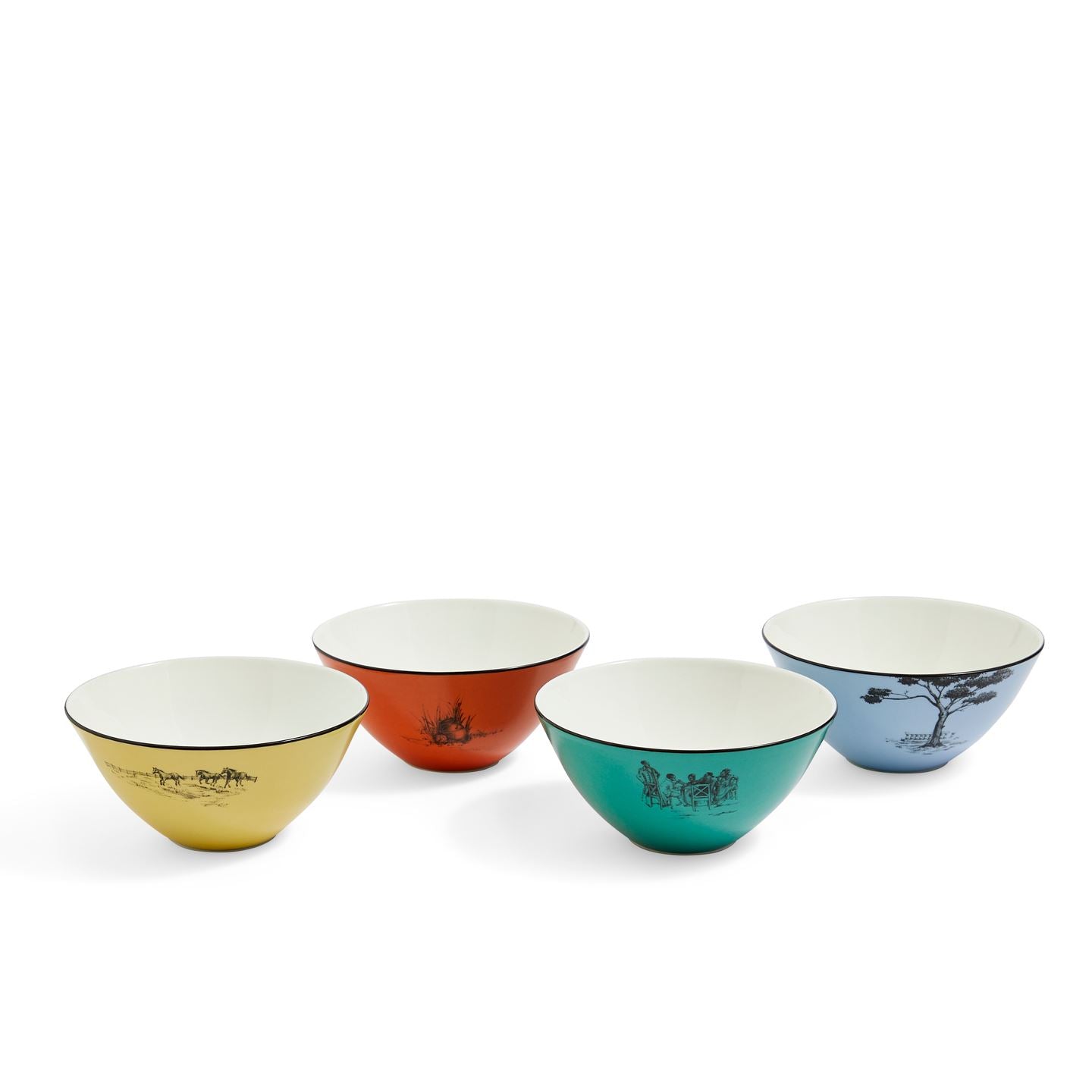 Sheila Bridges Bowls, Set of 4