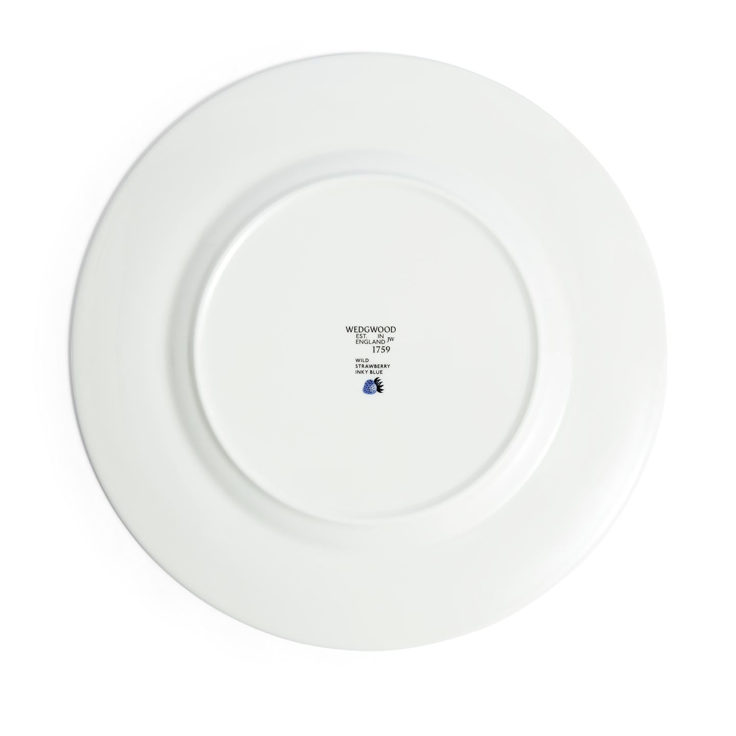 Wild Strawberry Inky Blue Dinner Plate