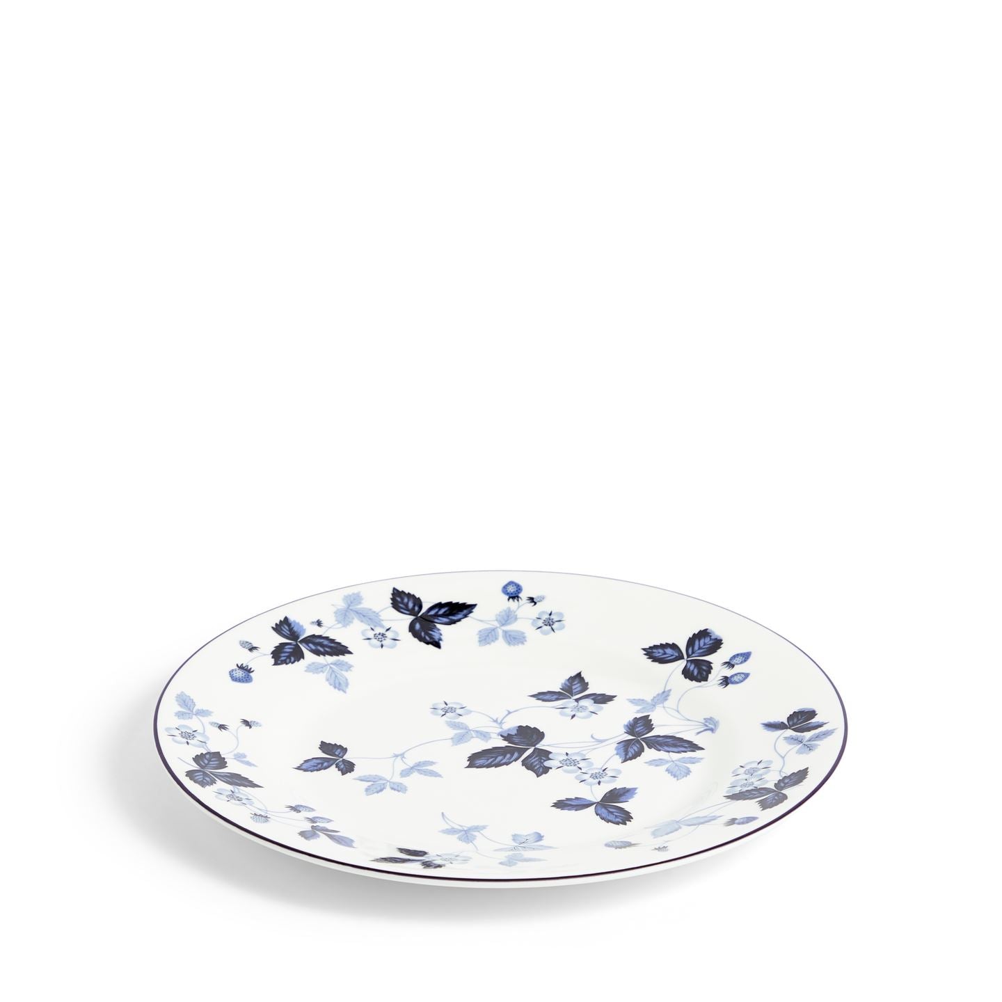 Wild Strawberry Inky Blue Salad Plate | Wedgwood