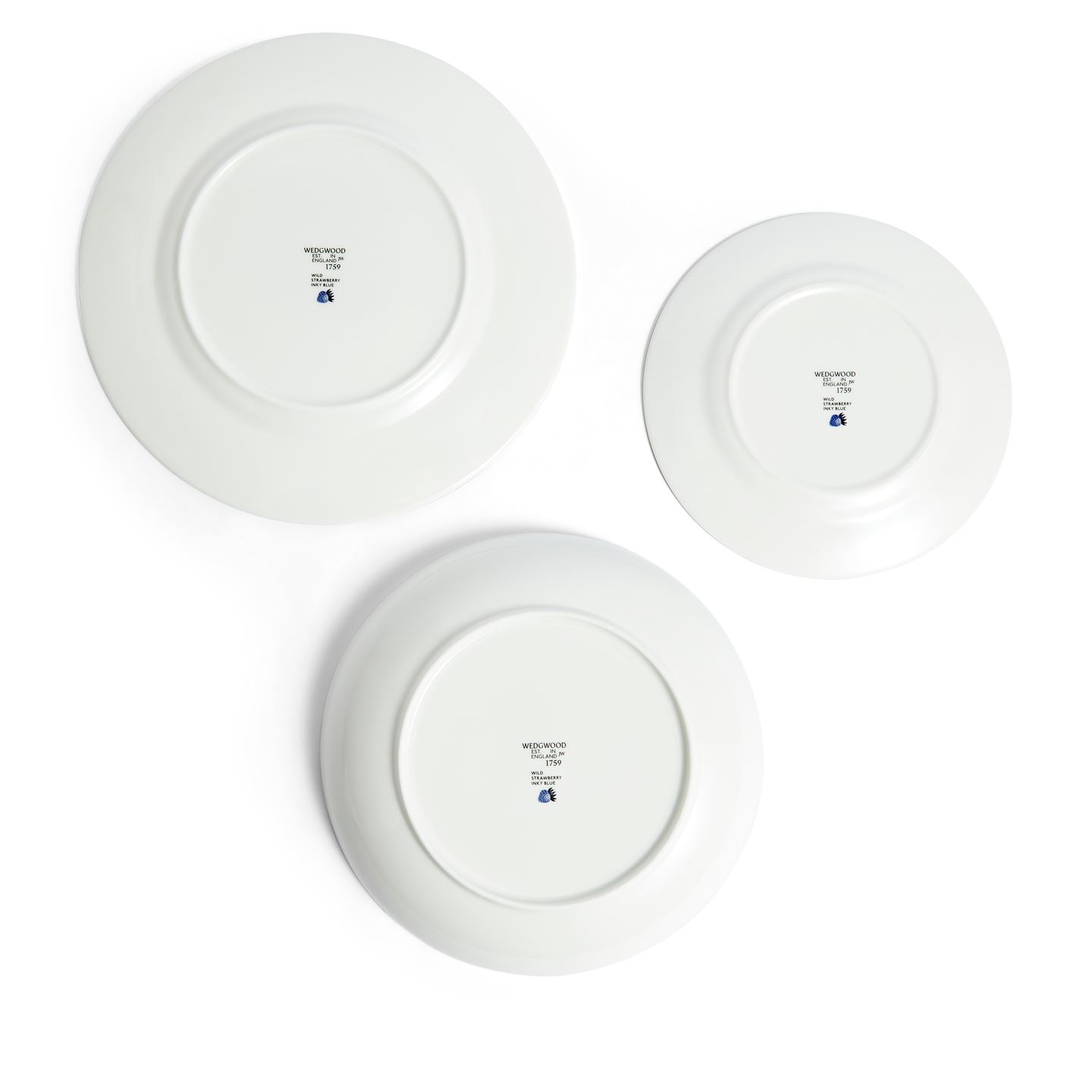 Wild Strawberry Inky Blue Dinnerware 4 Piece Set | Wedgwood