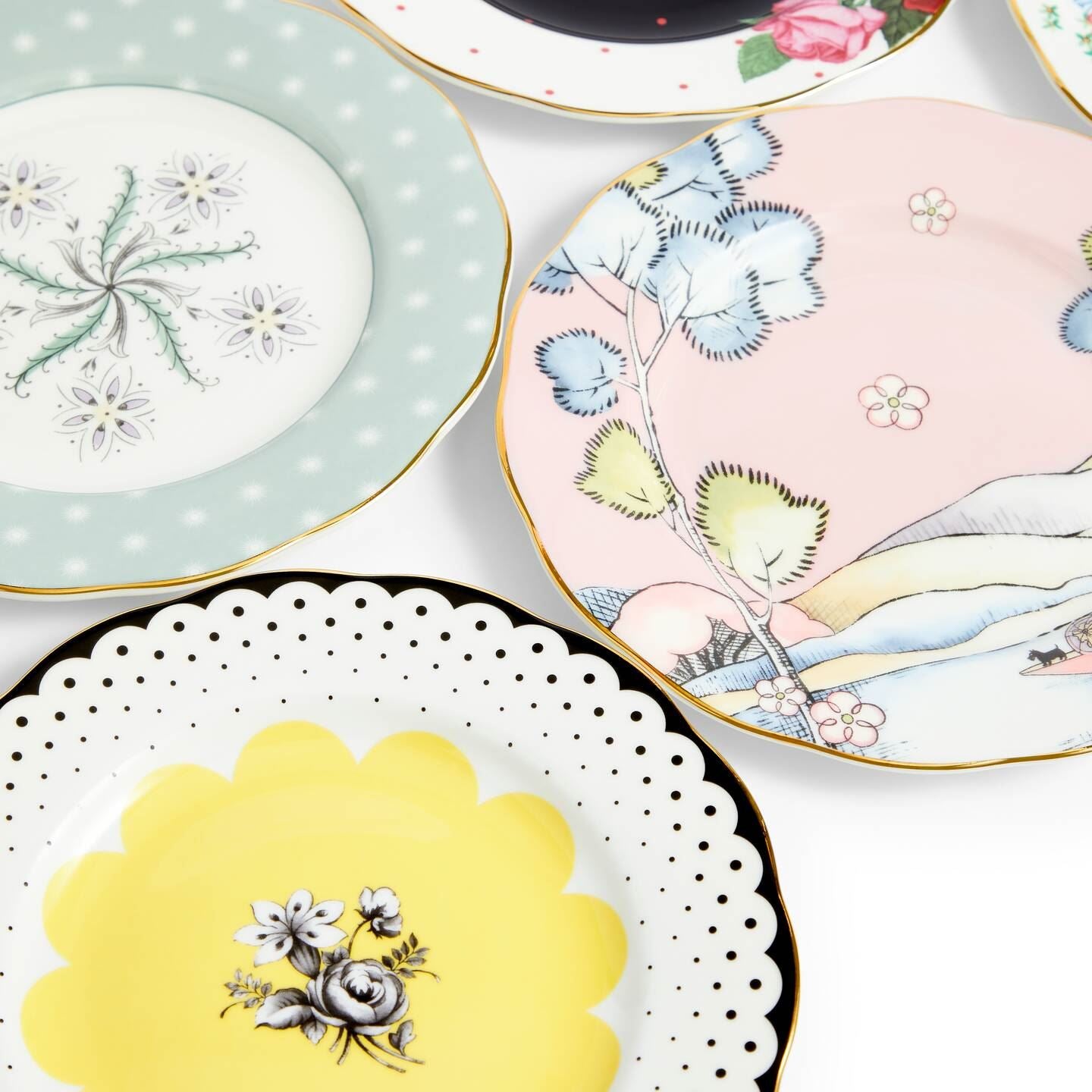 100 Years Plate , 1920 - 1960, Set of 5 | Wedgwood