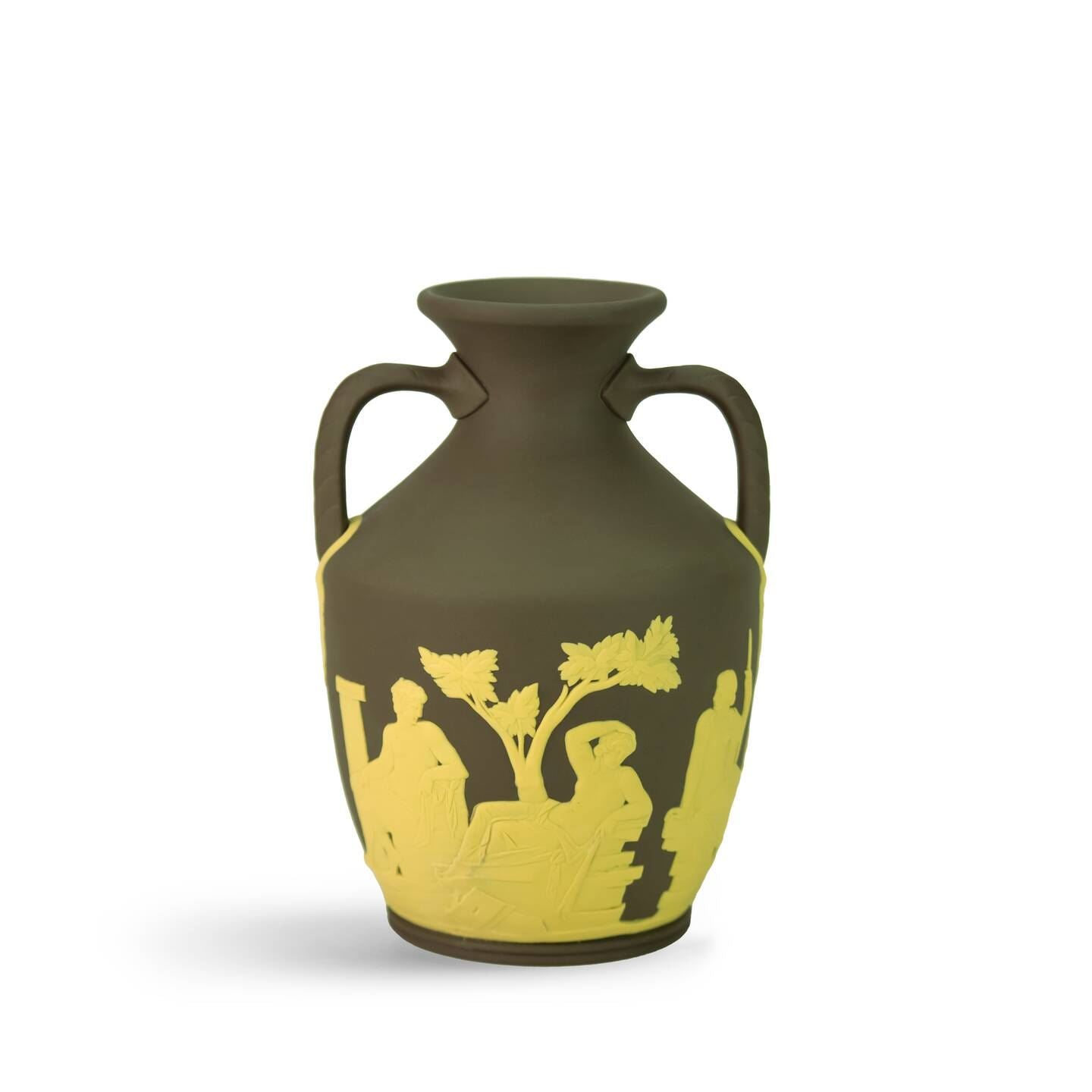 Portland Vase Marsh Green/Canary | Wedgwood