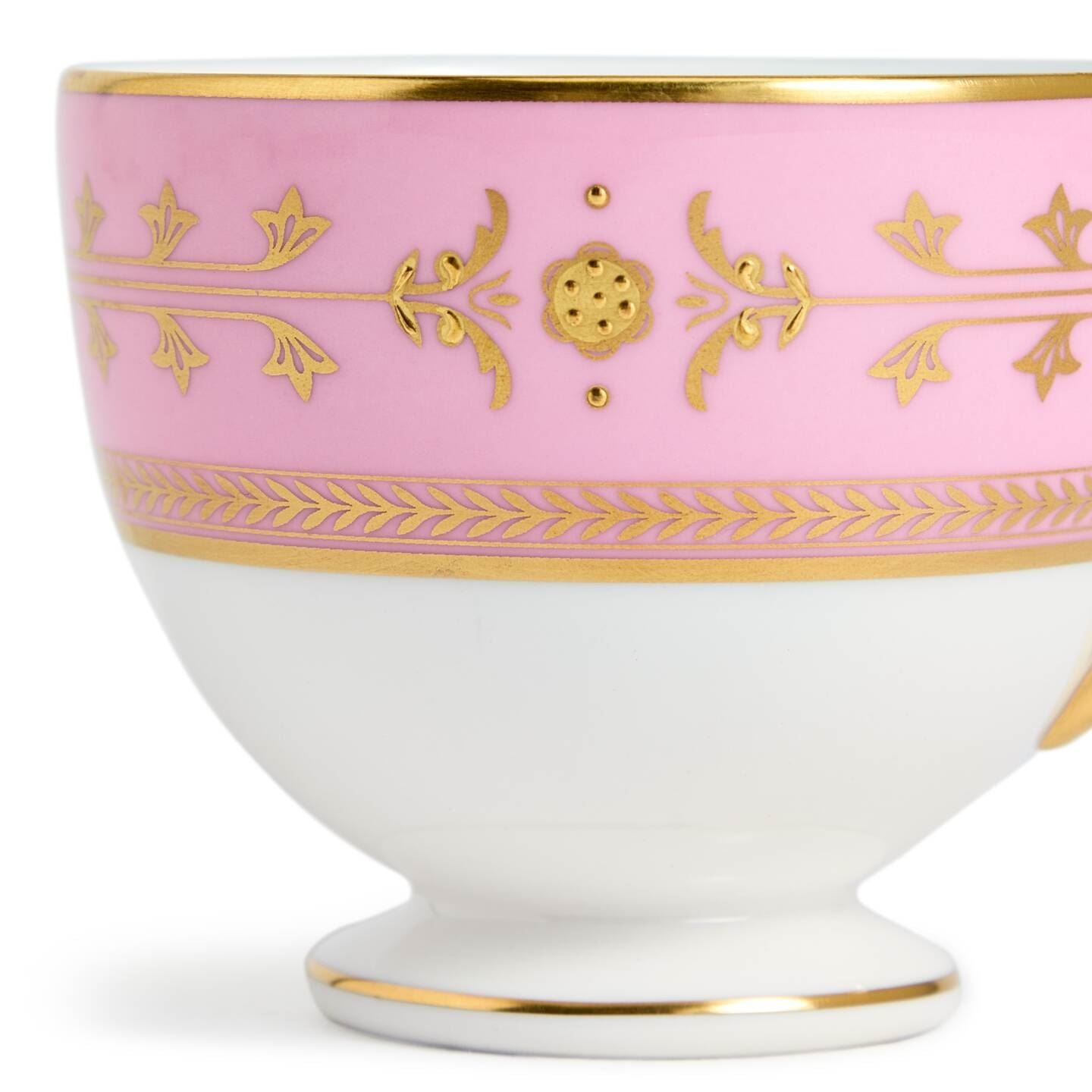 Bacchus Teacup Saucer Pink