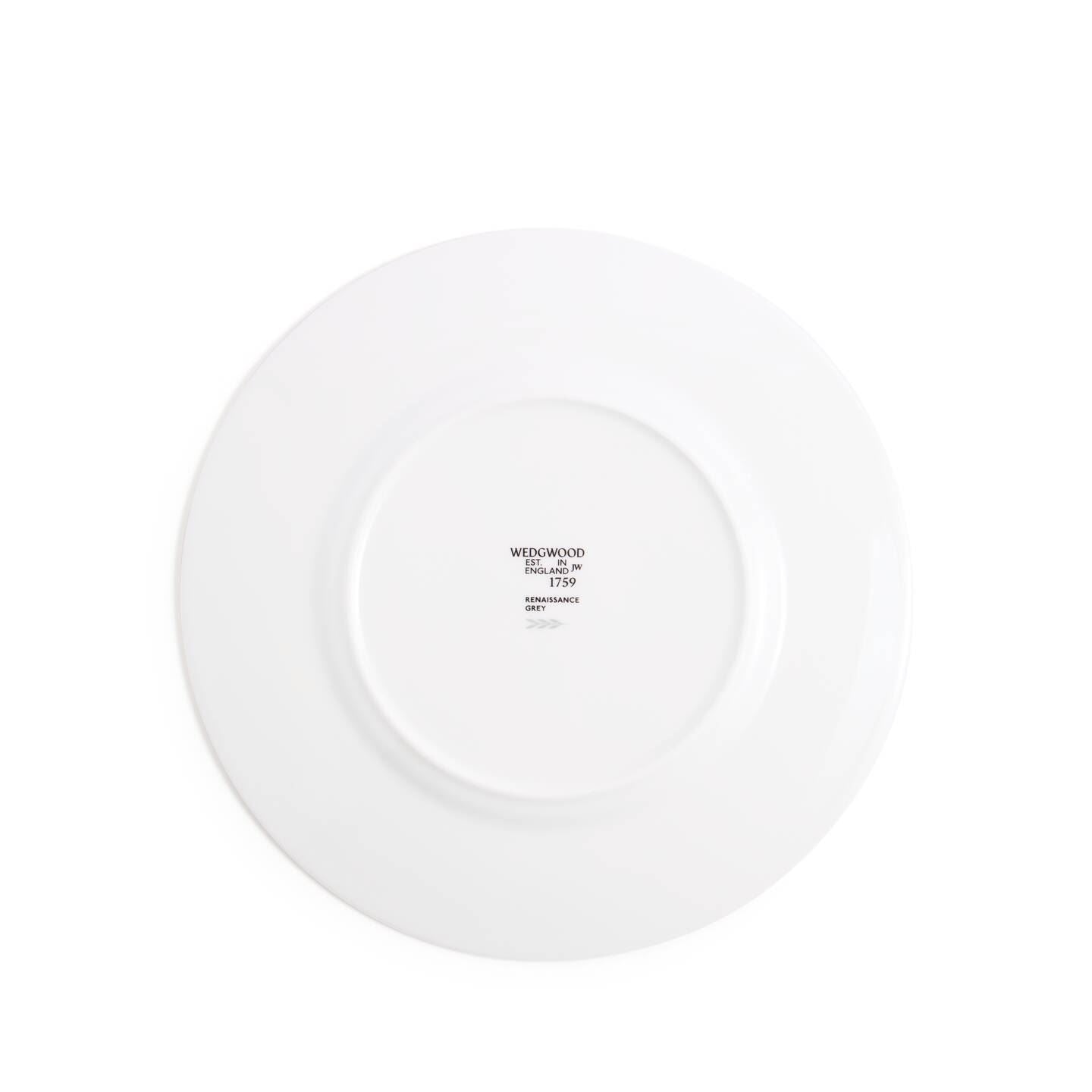 Renaissance Grey Plate