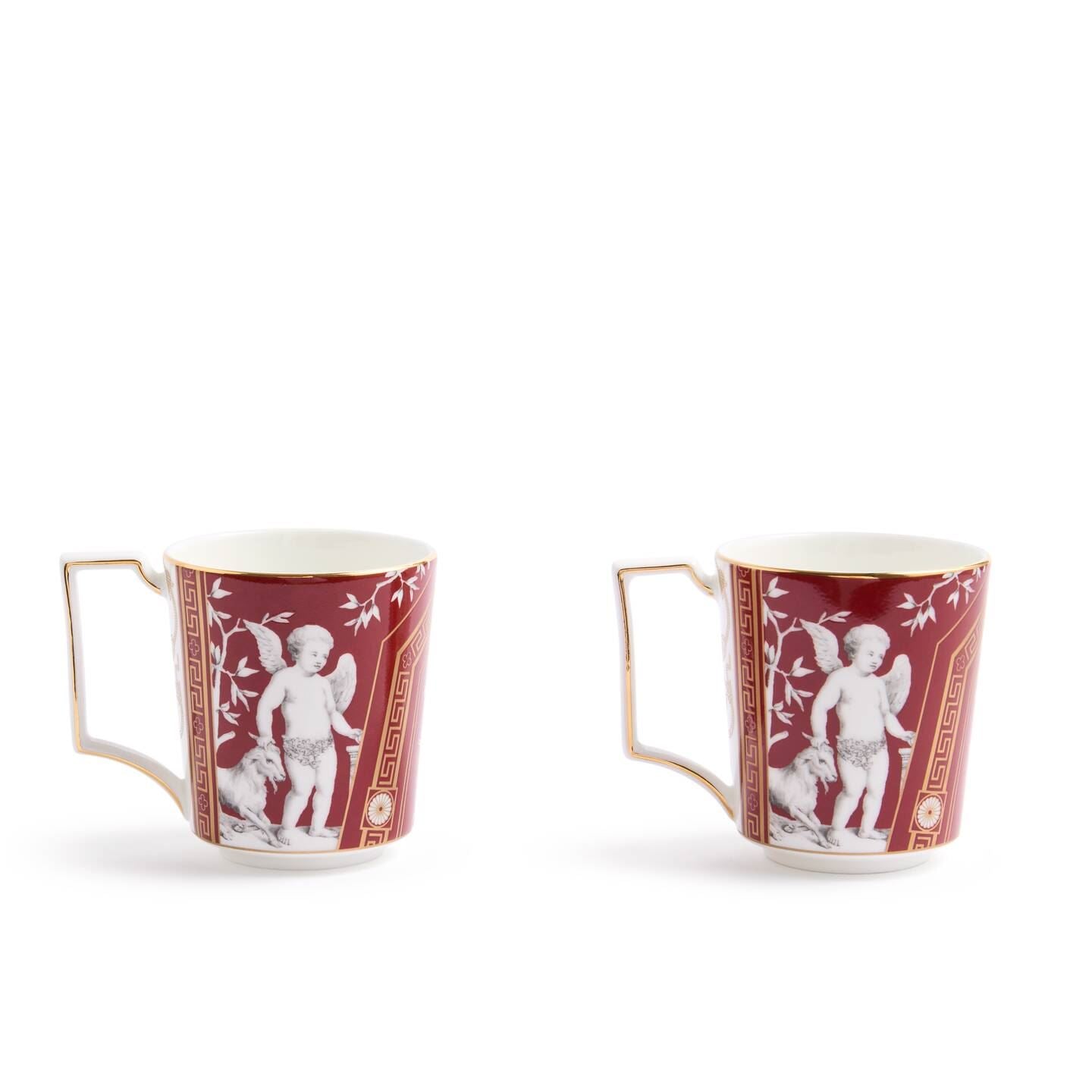 Renaissance Red Mug Set of 2