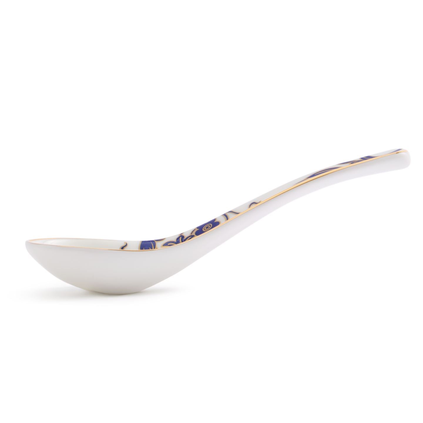 Renaissance Gold Chinese Soup Spoon Set of 2