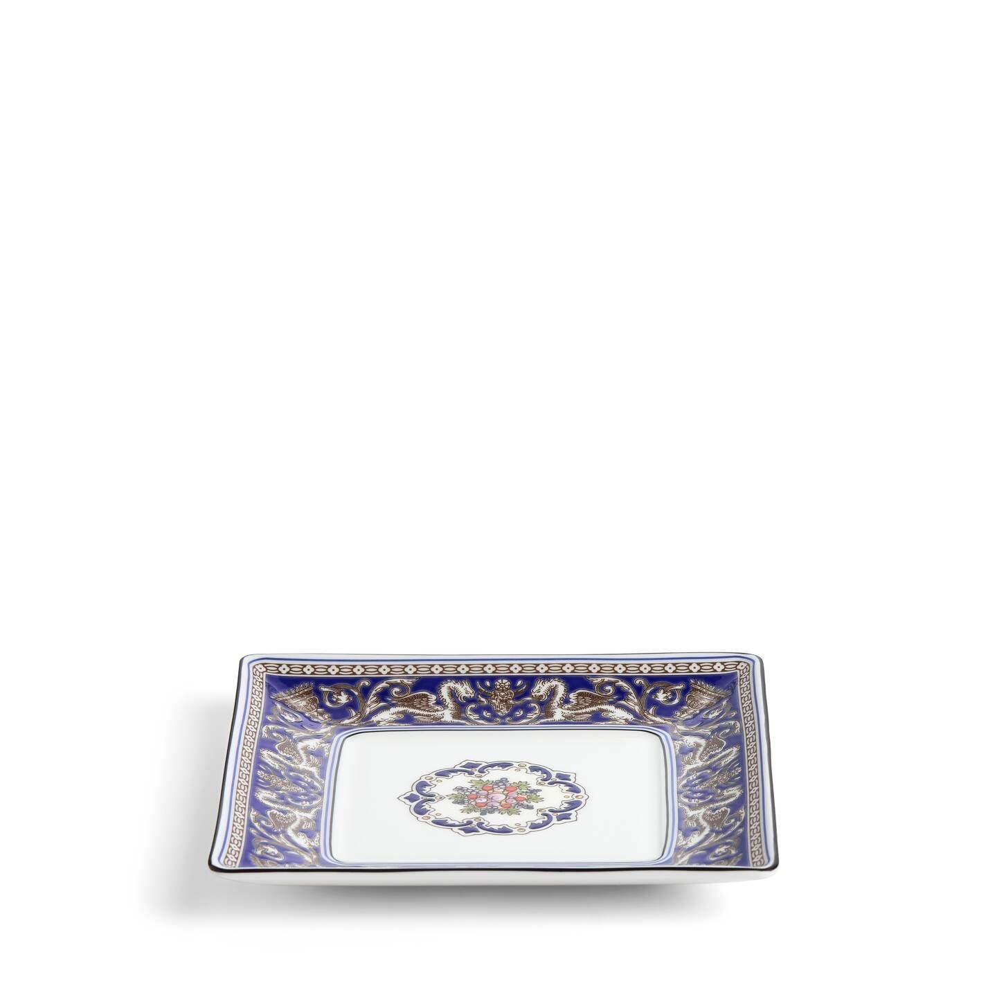 Florentine Marine Square Tray | Wedgwood