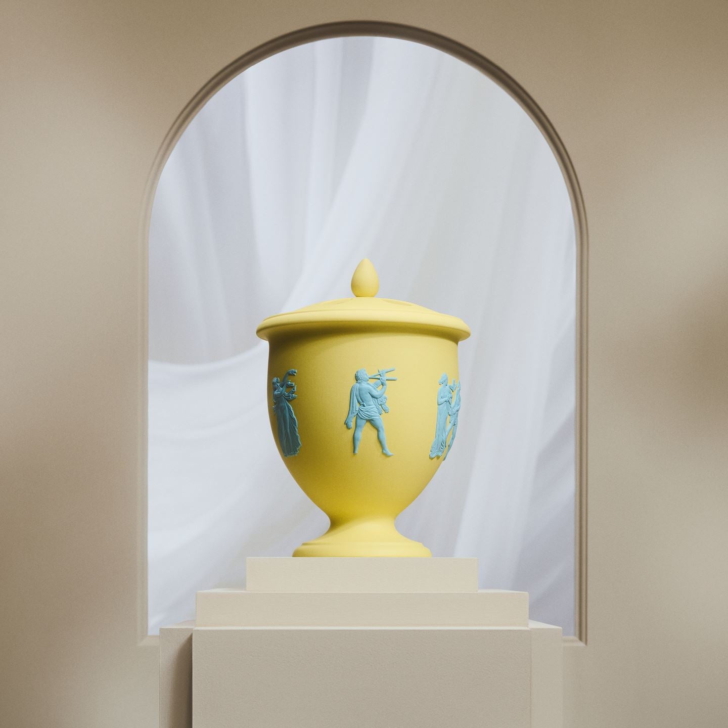神奈川県のその他 ウェッジウッド ジャスパー VASE BACCHUS