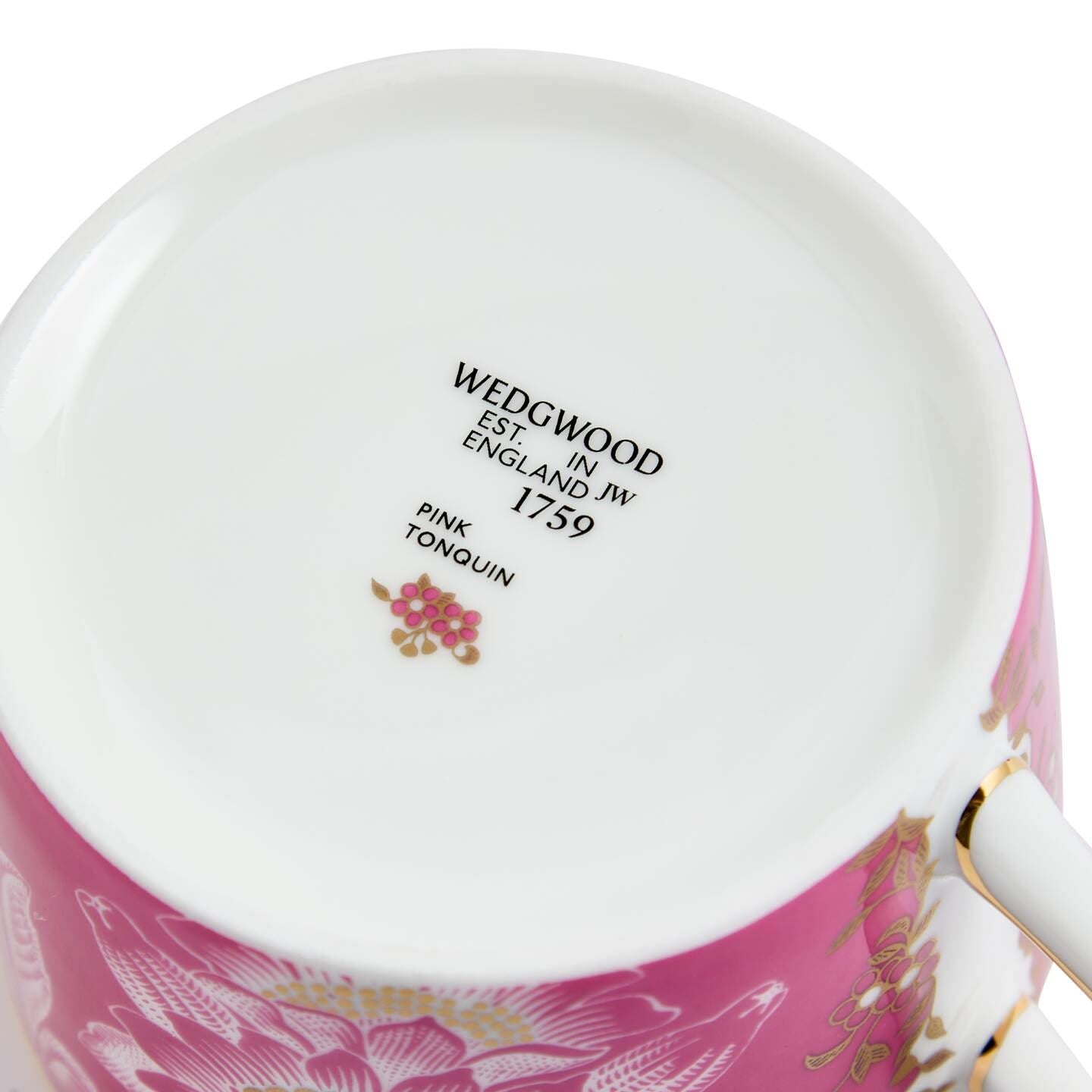 Wonderlust Pink Tonquin Teacup & Saucer