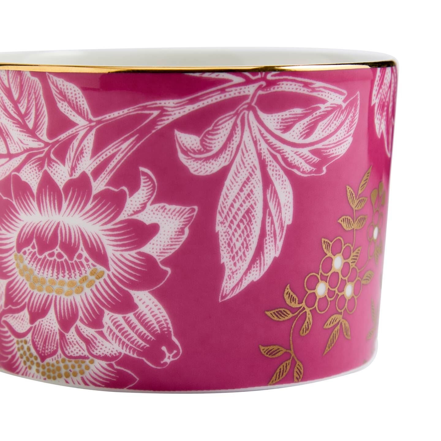 Wonderlust Pink Tonquin Teacup & Saucer