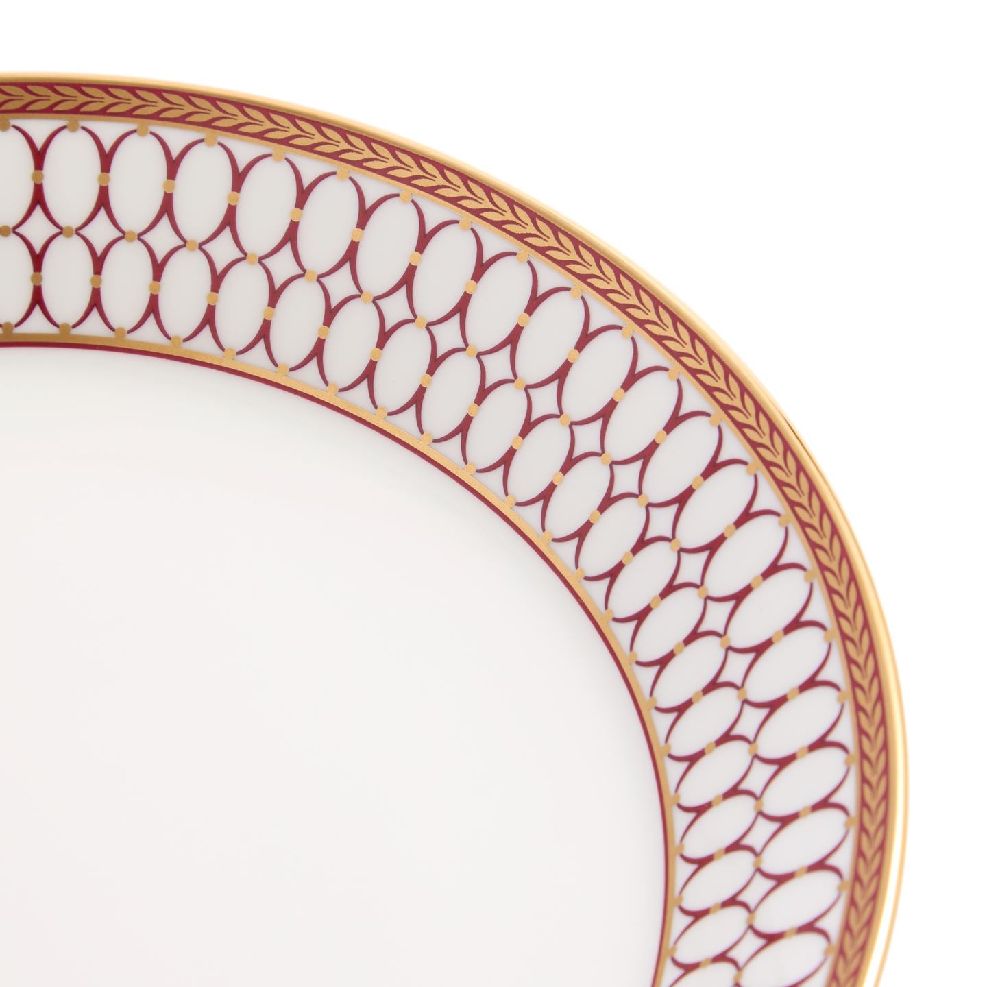 Renaissance Red Deep Plate