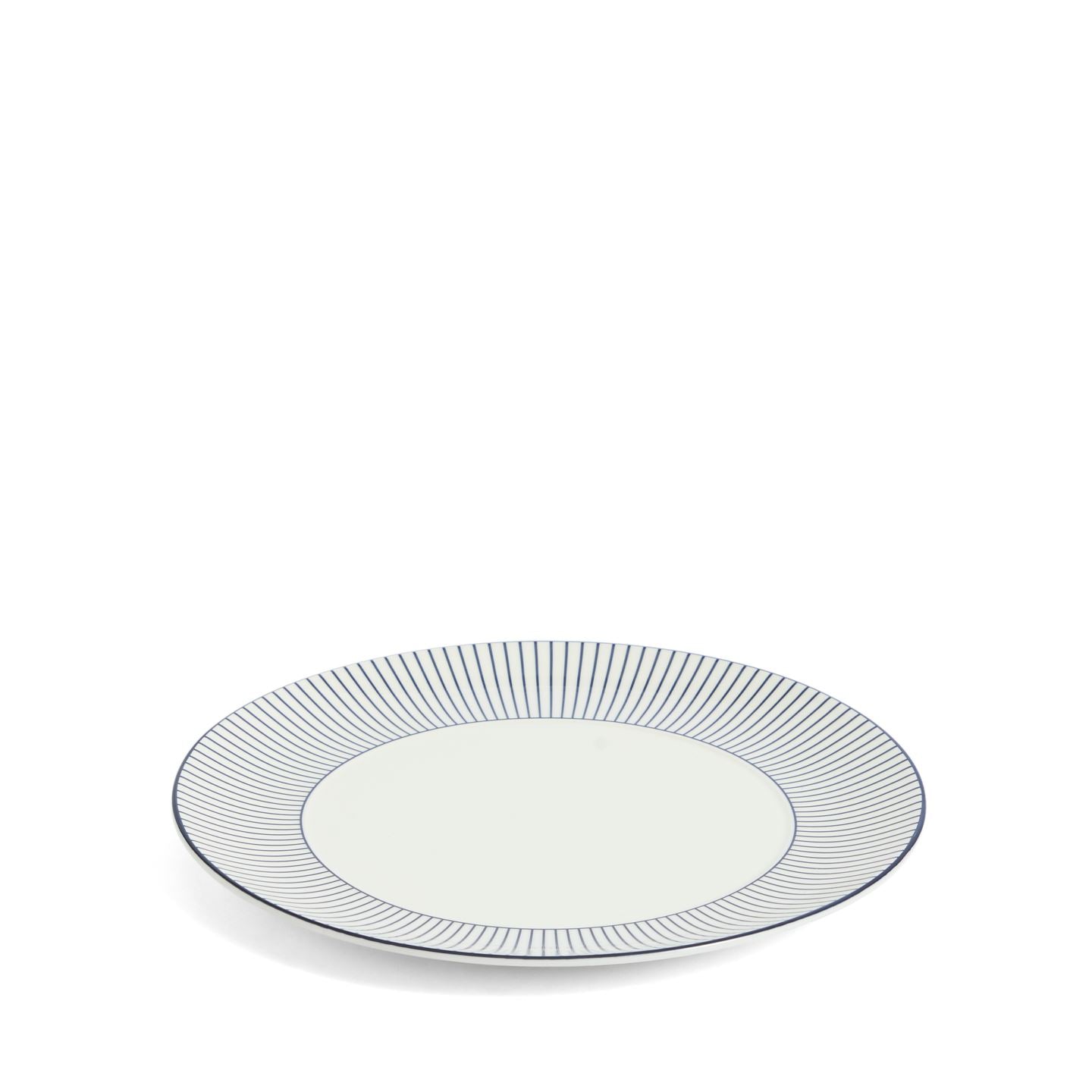 Gio Pinstripe Side Plate White