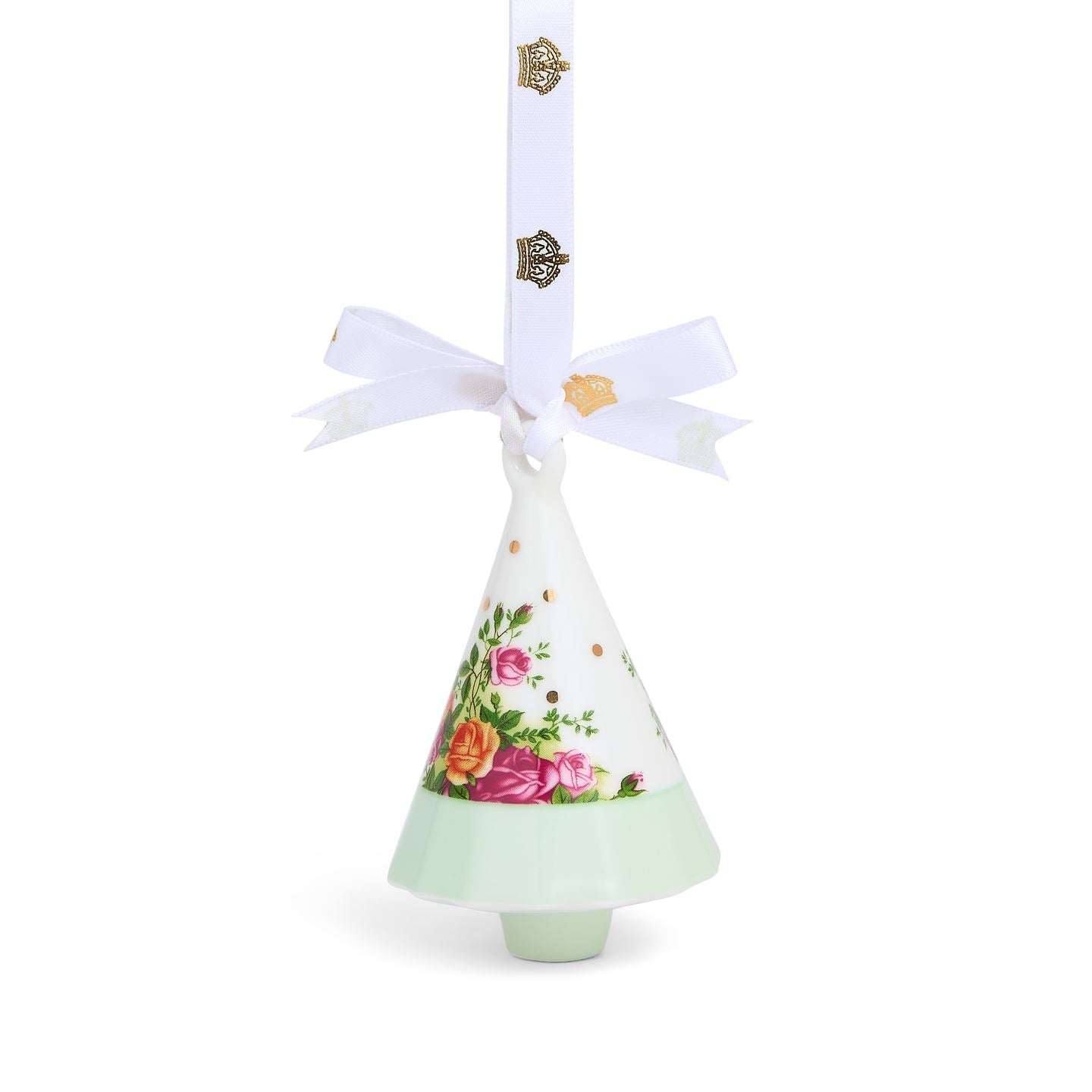 Old Country Roses Christmas Hanging Ornament Tree