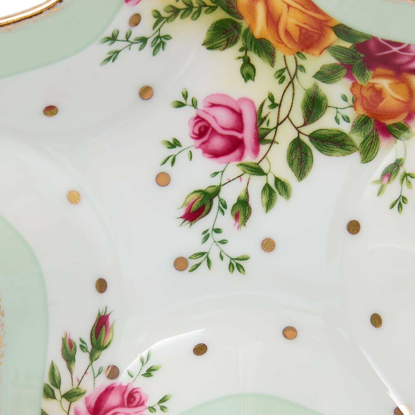 Old Country Roses Christmas Star Bowl