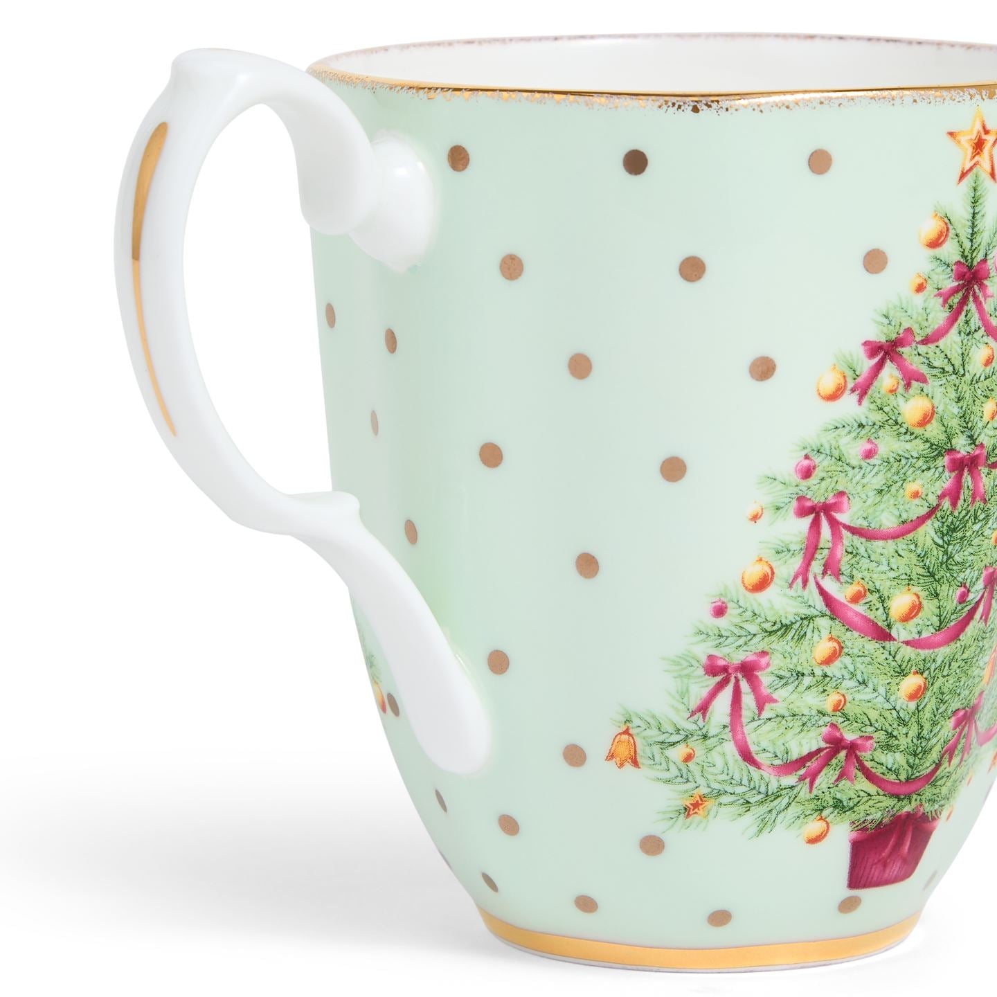 Old Country Roses Christmas Mug