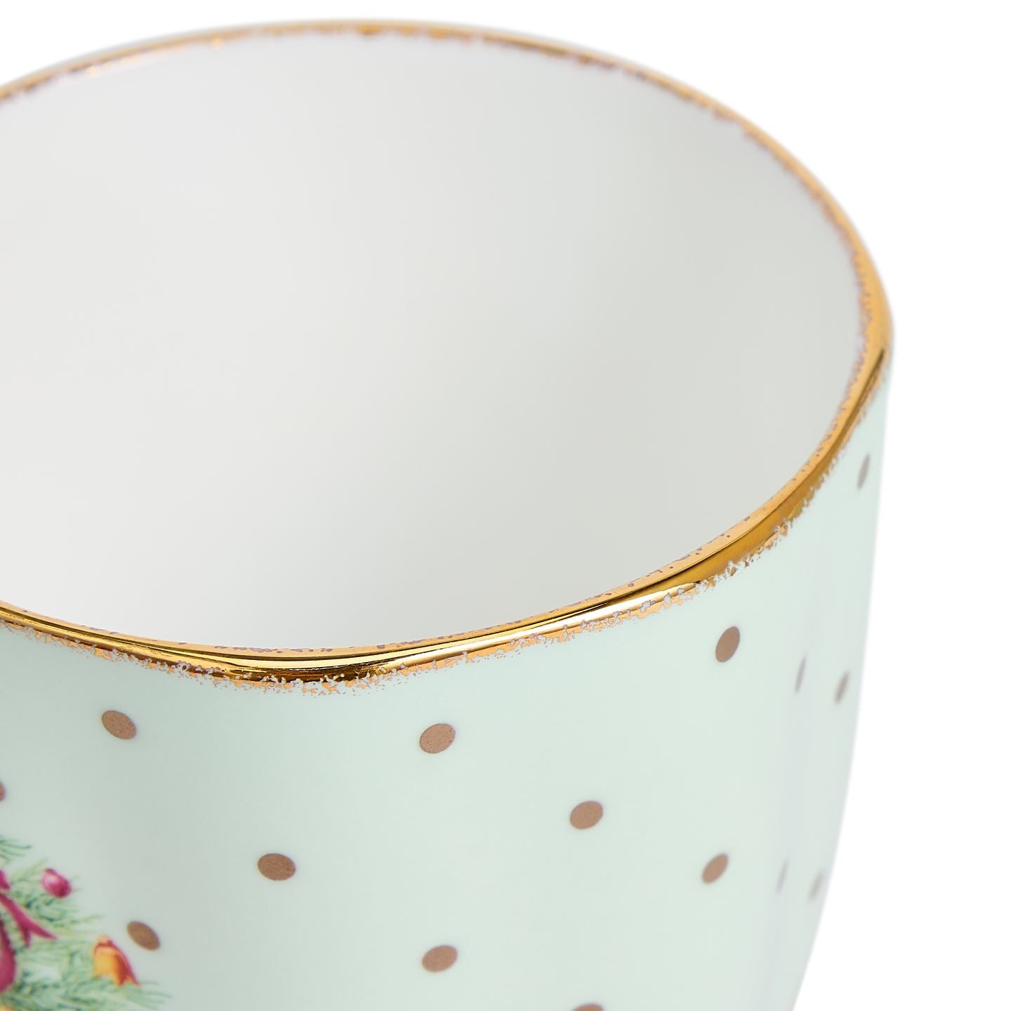 Old Country Roses Christmas Mug Set of 4