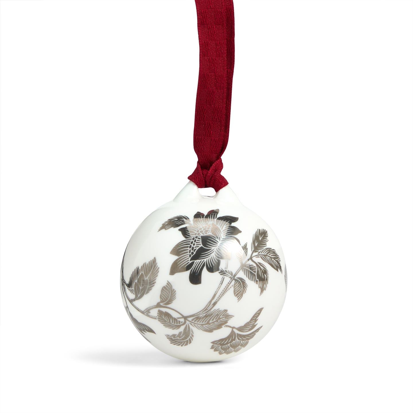Festive Tonquin Ornament Silver No 1