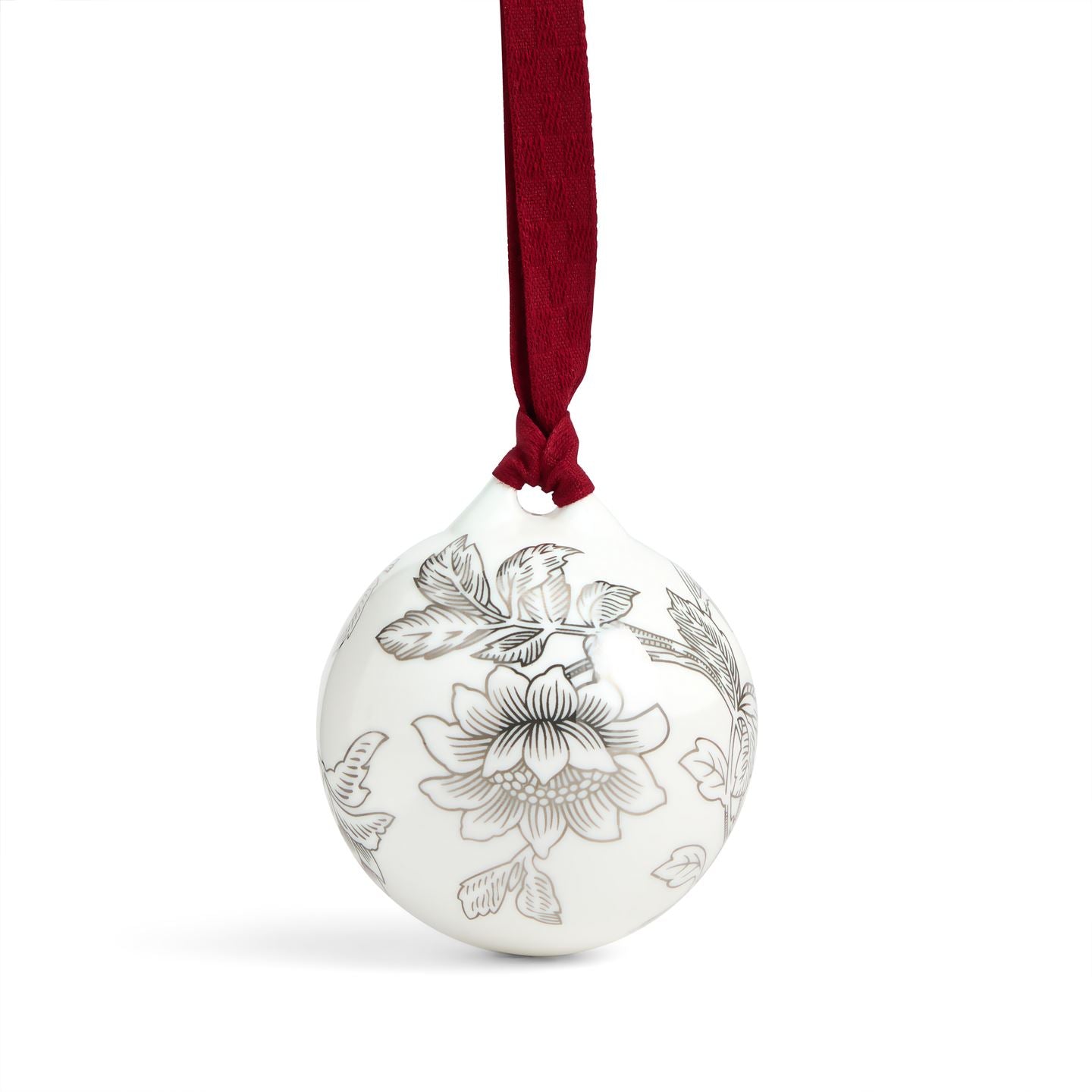 Festive Tonquin Ornament Silver No 2
