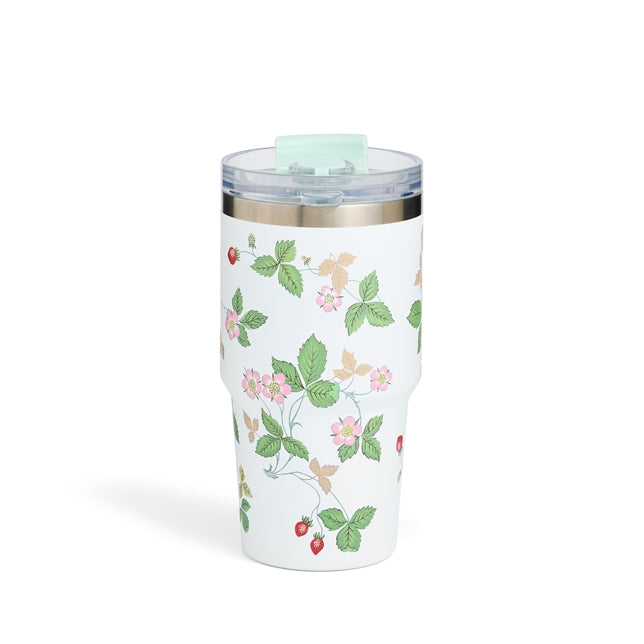 Wild Strawberry Tumbler with Straw