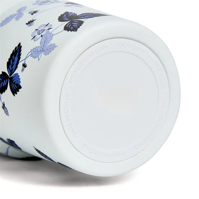 Wild Strawberry Inky Blue Tumbler with Straw | Wedgwood