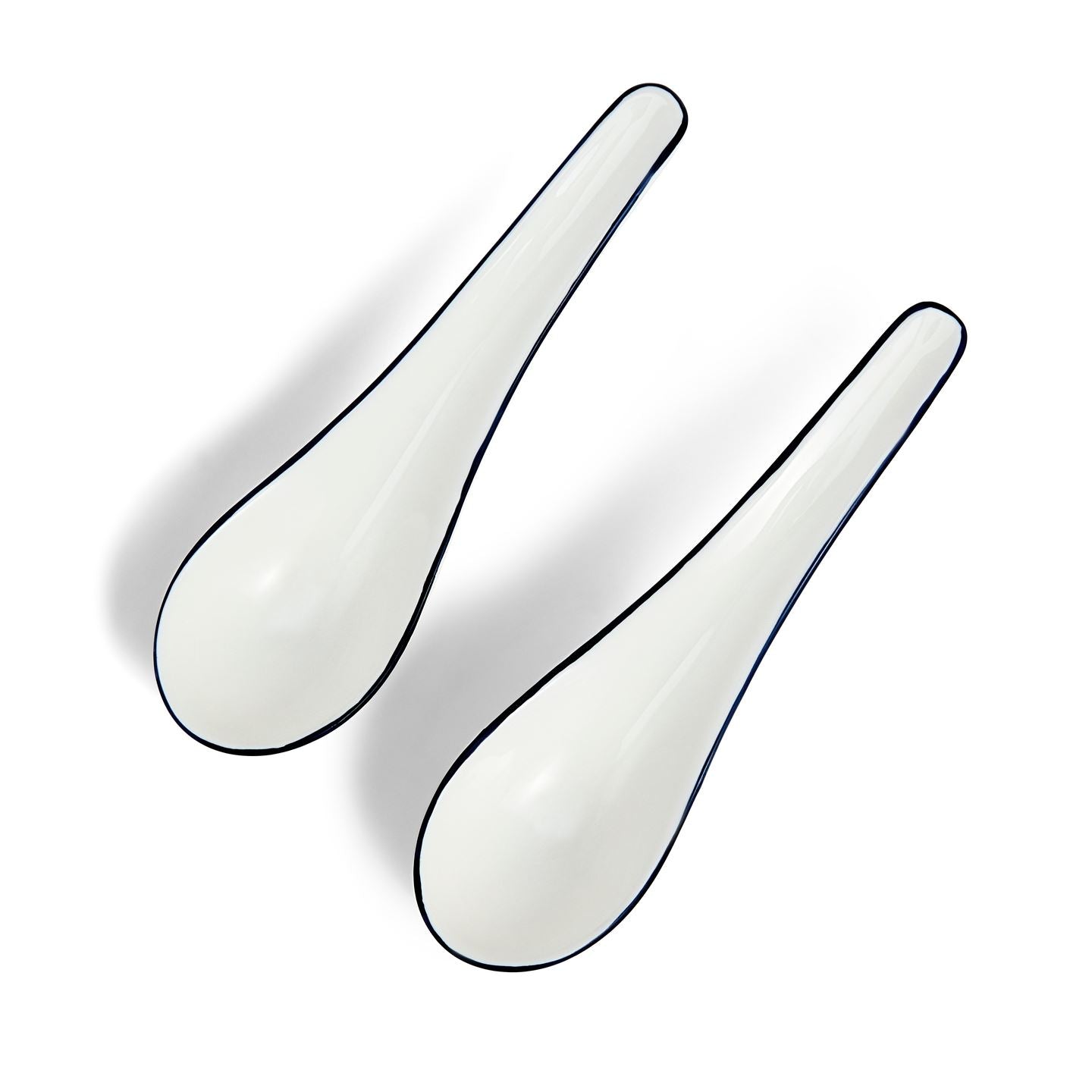 Gio Blue Chinese Spoons Set Of 2
