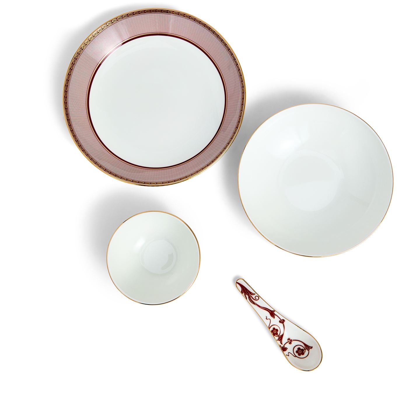 Red Splendour Dinnerware 8 Piece Set
