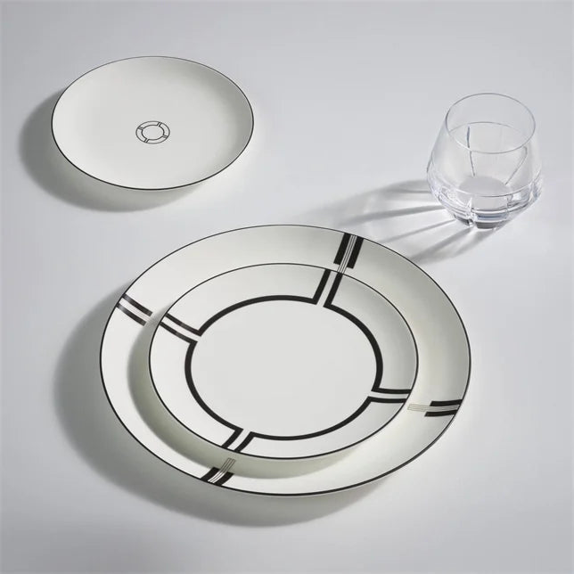 Vera Wang Luxe Graphite Soup Bowl