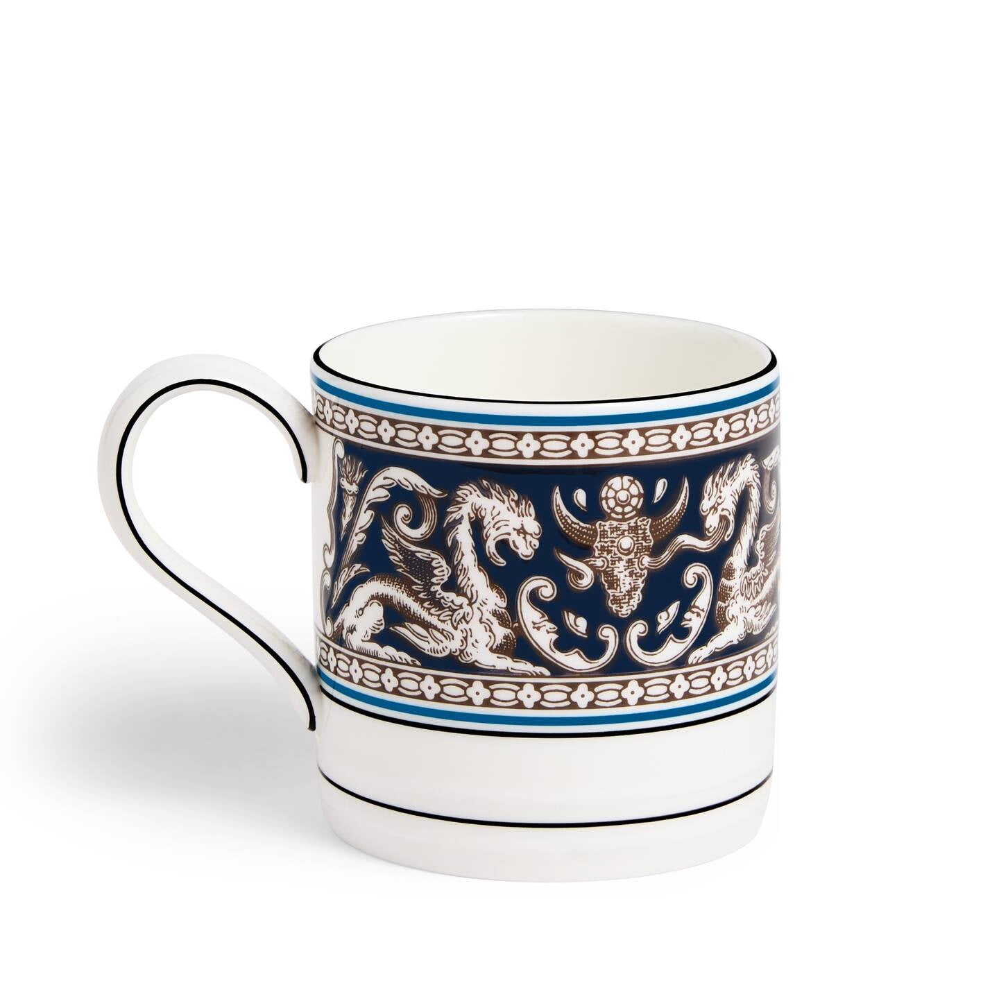 Florentine Navy Mug