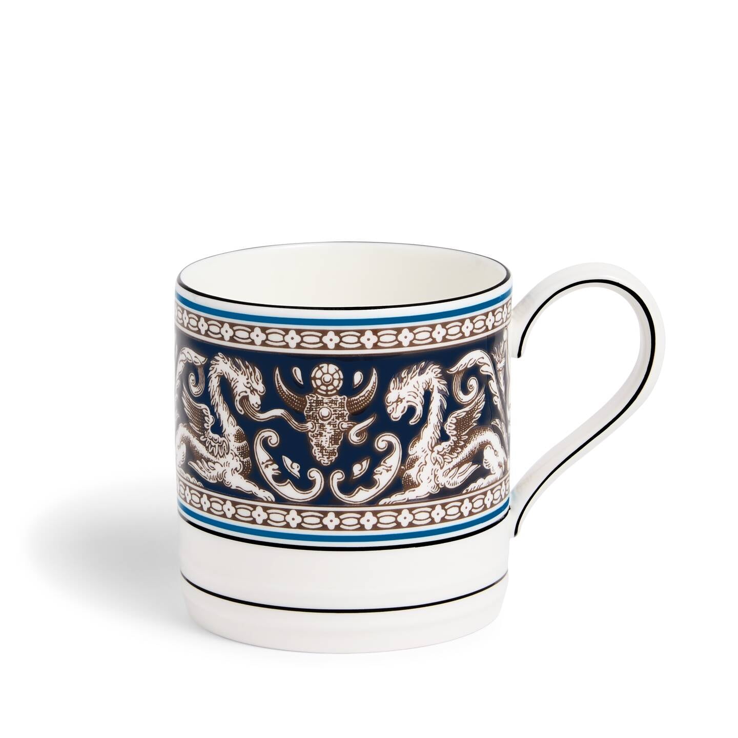 Florentine Navy Mug