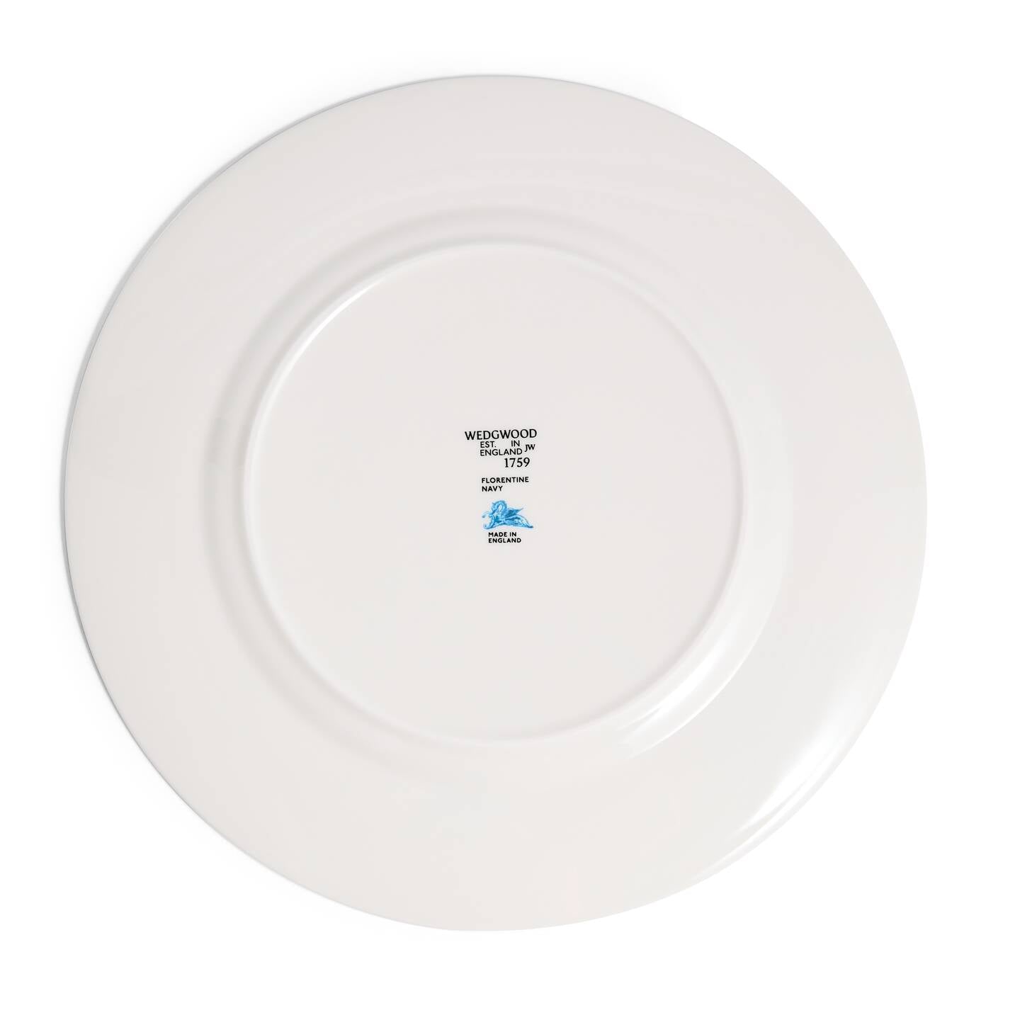 Florentine Navy Dinner Plate