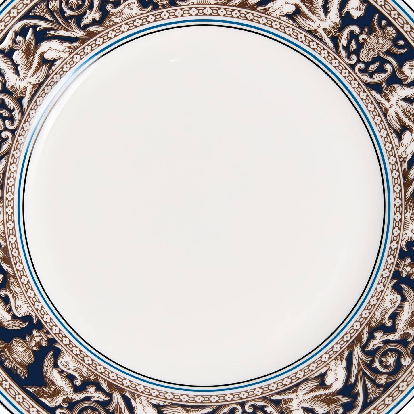 Florentine Navy Side Plate