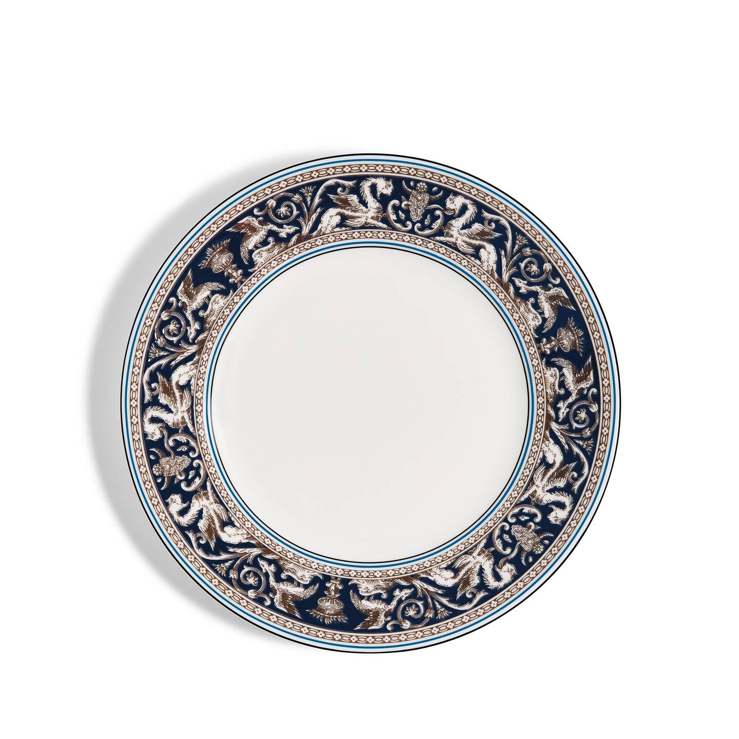 Florentine Navy Side Plate
