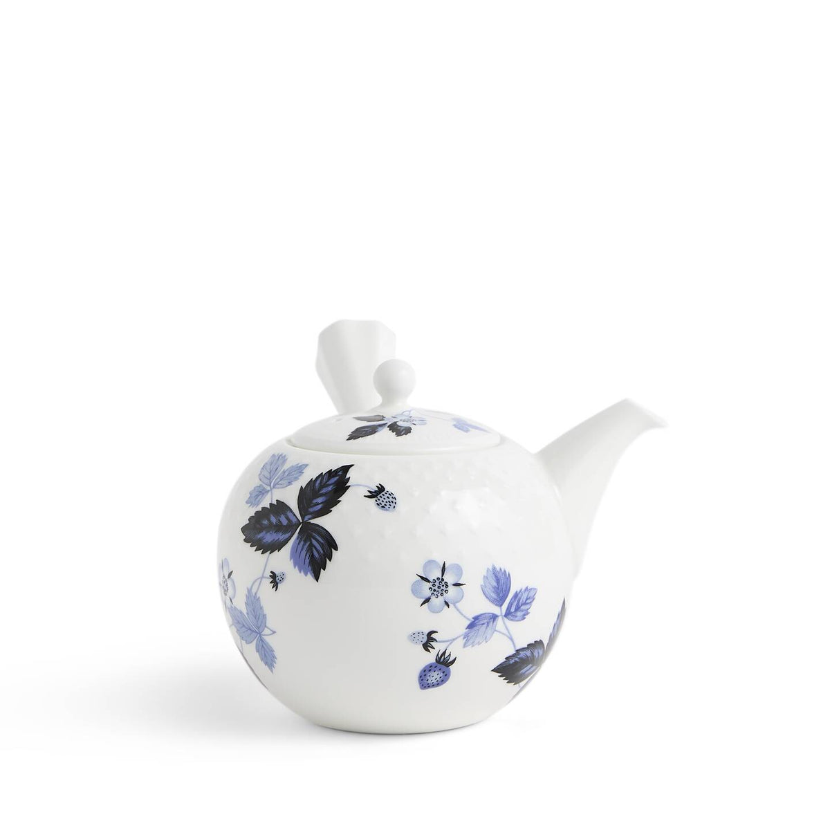Wild Strawberry Inky Blue Teapot