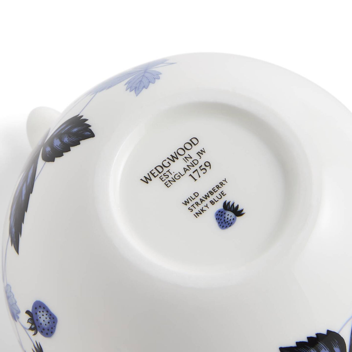 Wild Strawberry Inky Blue Teapot