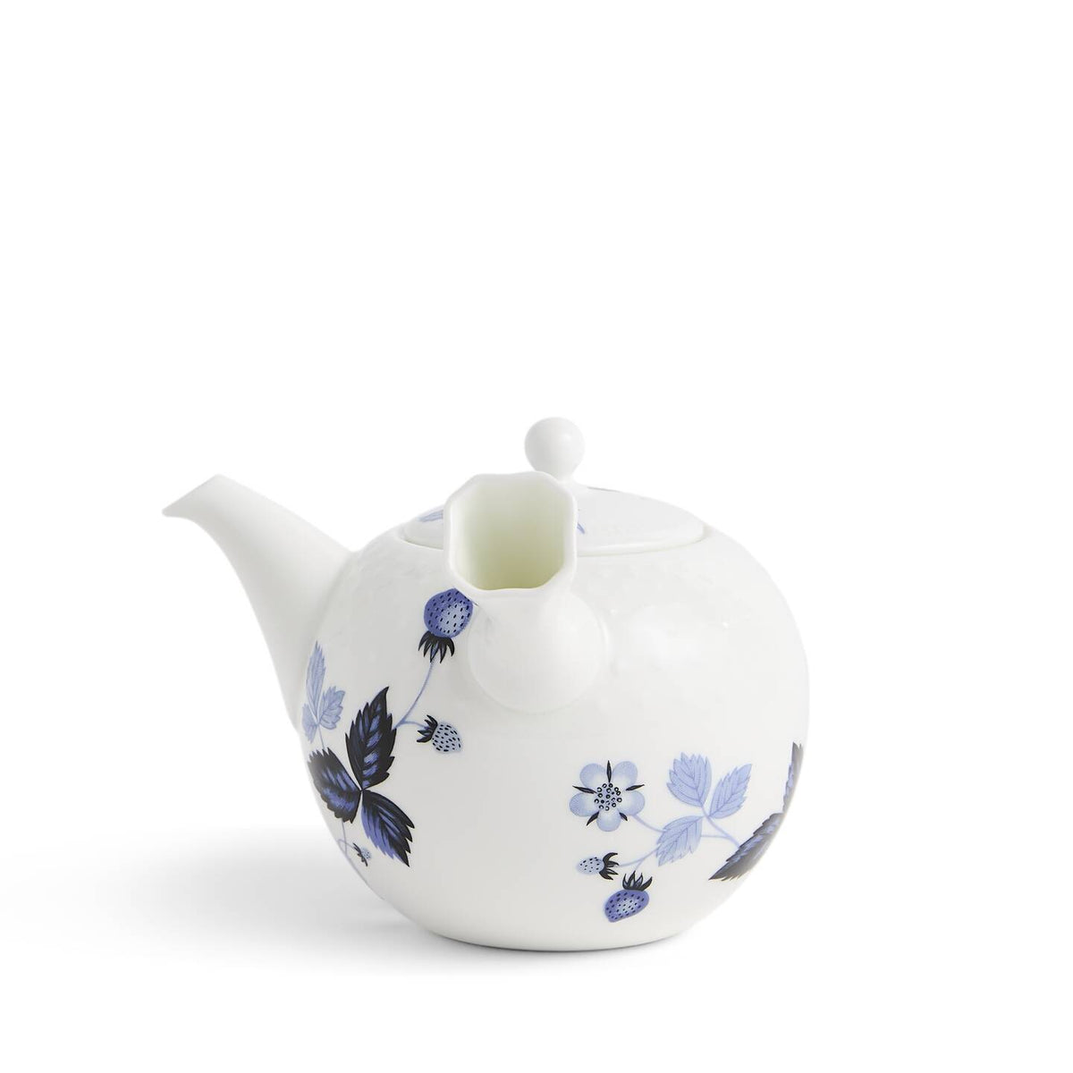 Wild Strawberry Inky Blue Teapot