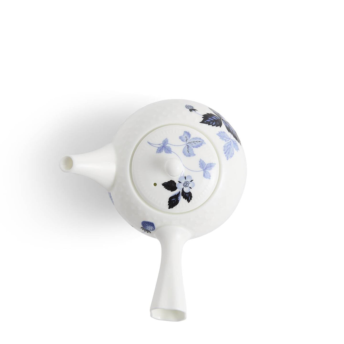 Wild Strawberry Inky Blue Teapot