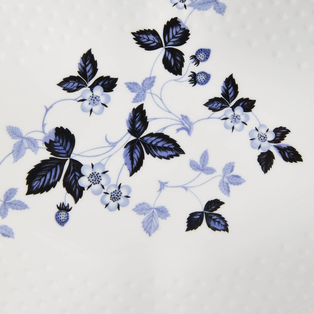 Wild Strawberry Inky Blue Oval Dish