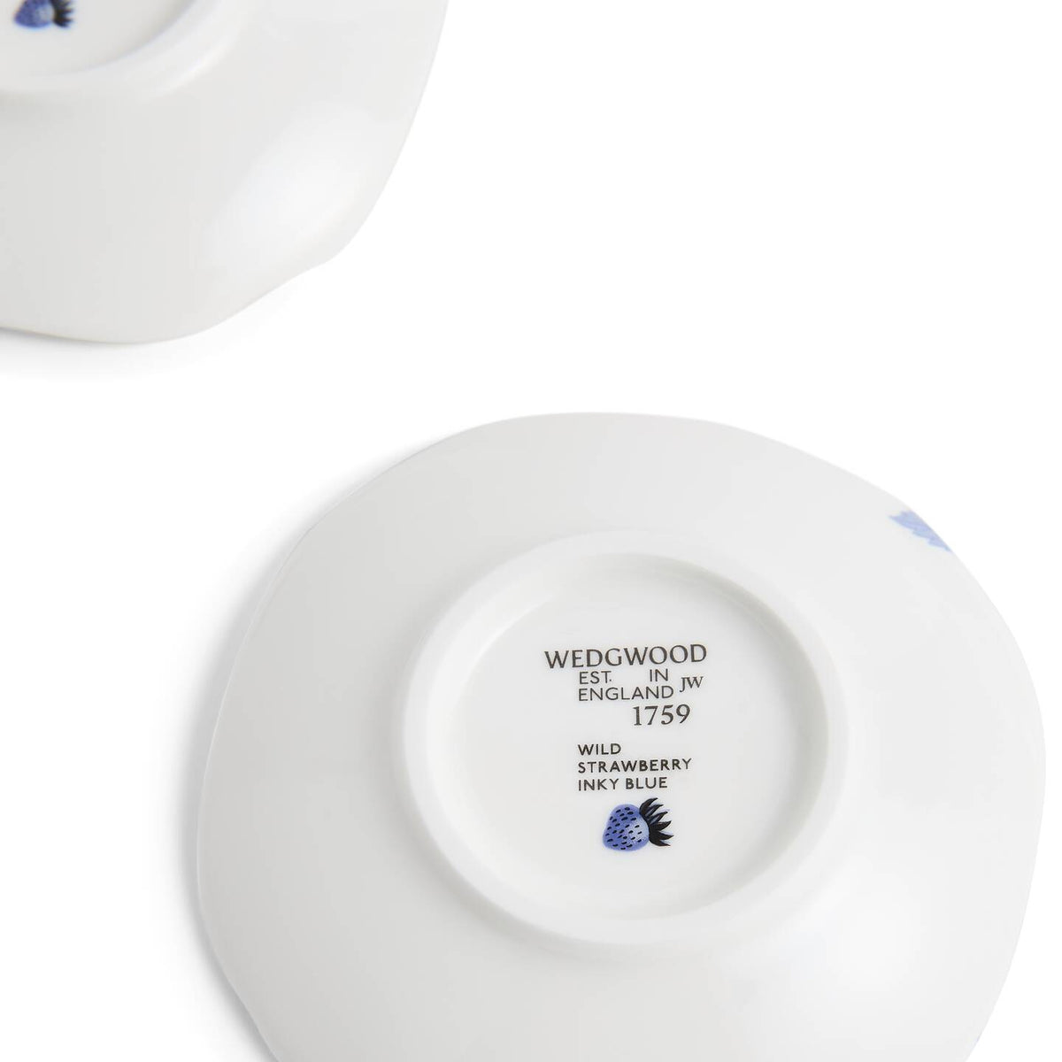 Wild Strawberry Inky Blue Soy Dish Set of 5
