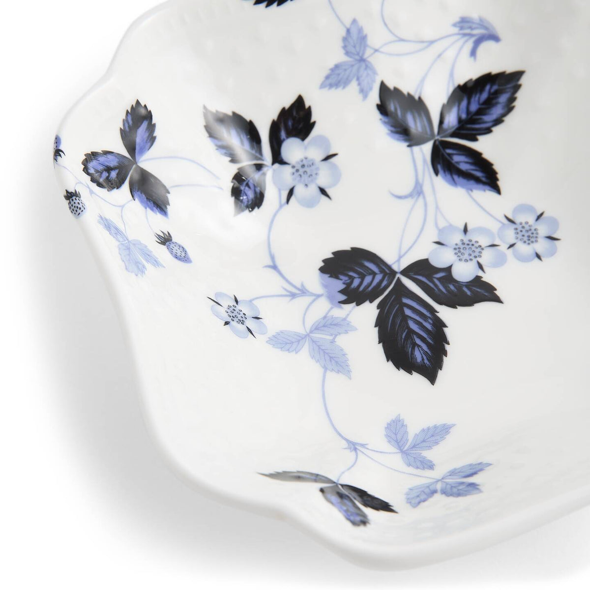 Wild Strawberry Inky Blue Small Bowl
